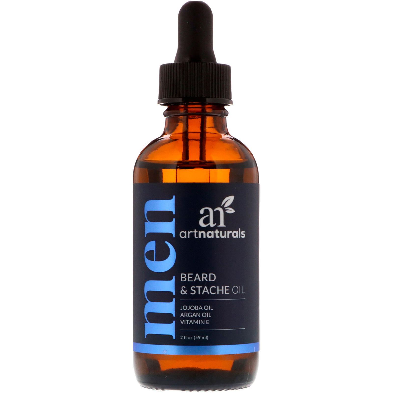 Artnaturals, Óleo para Barba e Bigode, 2 fl oz (59 ml) - Imagem 3