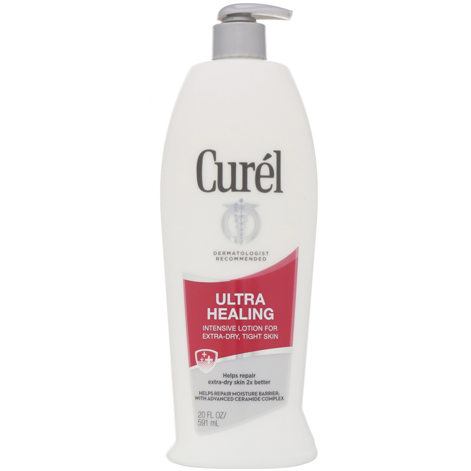 Curel, Loção de tratamento superintensivo para pele extrasseca, 20 fl oz (591 ml)