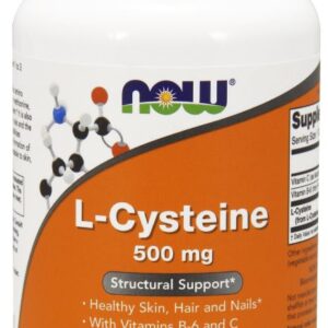 Comprar now foods l-cysteine 500 mg - 100 tablets preço no brasil suplementos esportivos importados suplemento importado loja 41 online promoção -