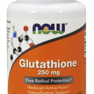 NOW Foods Glutathione 250 mg - 60 Veg Capsules