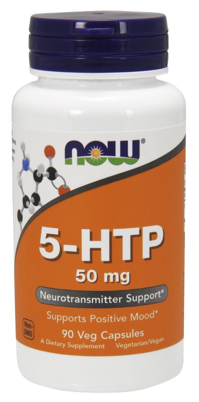 NOW Foods 5-HTP 50 mg - 90 Capsules