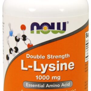 Comprar now foods l-lysine 1,000 mg double strength - 100 tablets preço no brasil suplementos esportivos importados suplemento importado loja 109 online promoção -