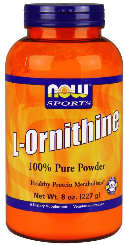 NOW Foods L- Ornithine - 8 oz.