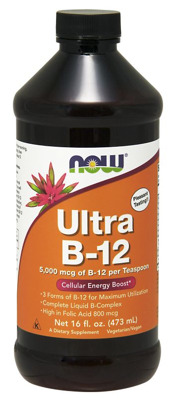 NOW Foods Ultra B-12 Liquid - 16 oz. - Imagem 2