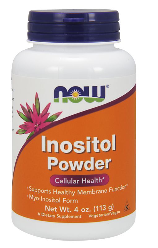 NOW Foods Inositol Powder Vegetarian - 4 oz. - Imagem 2