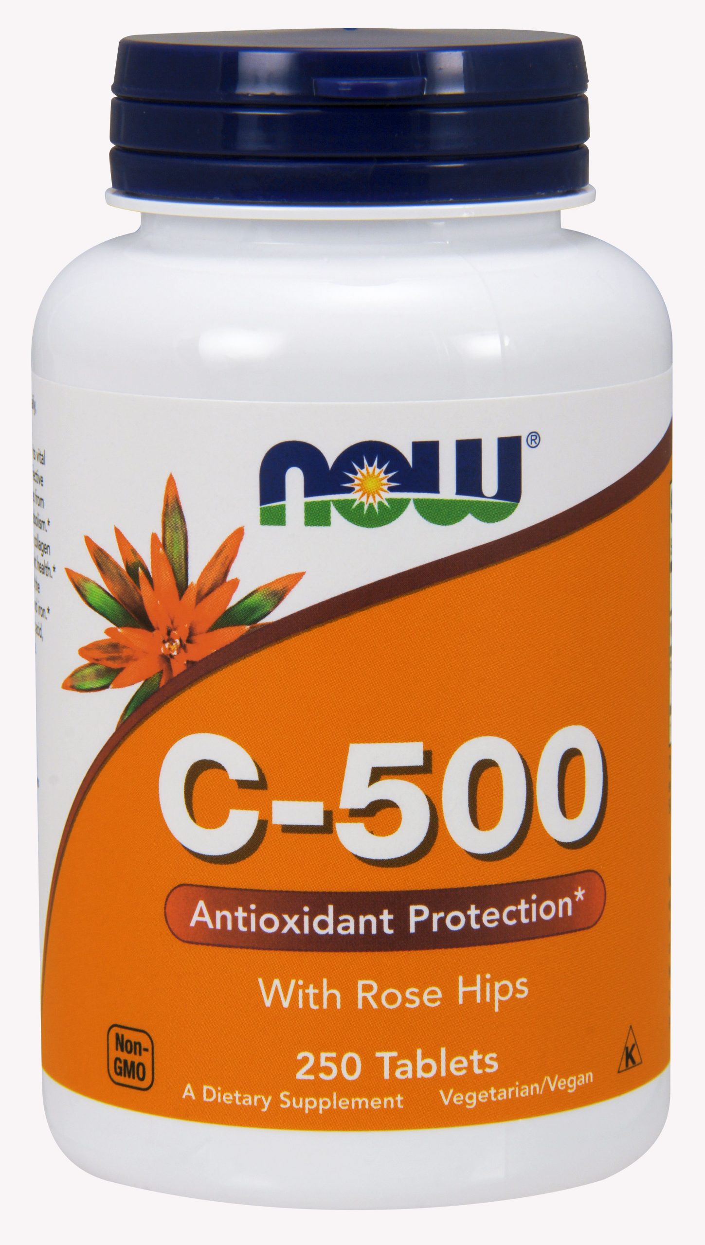 NOW Foods Vitamin C-500 - 250 Tablets