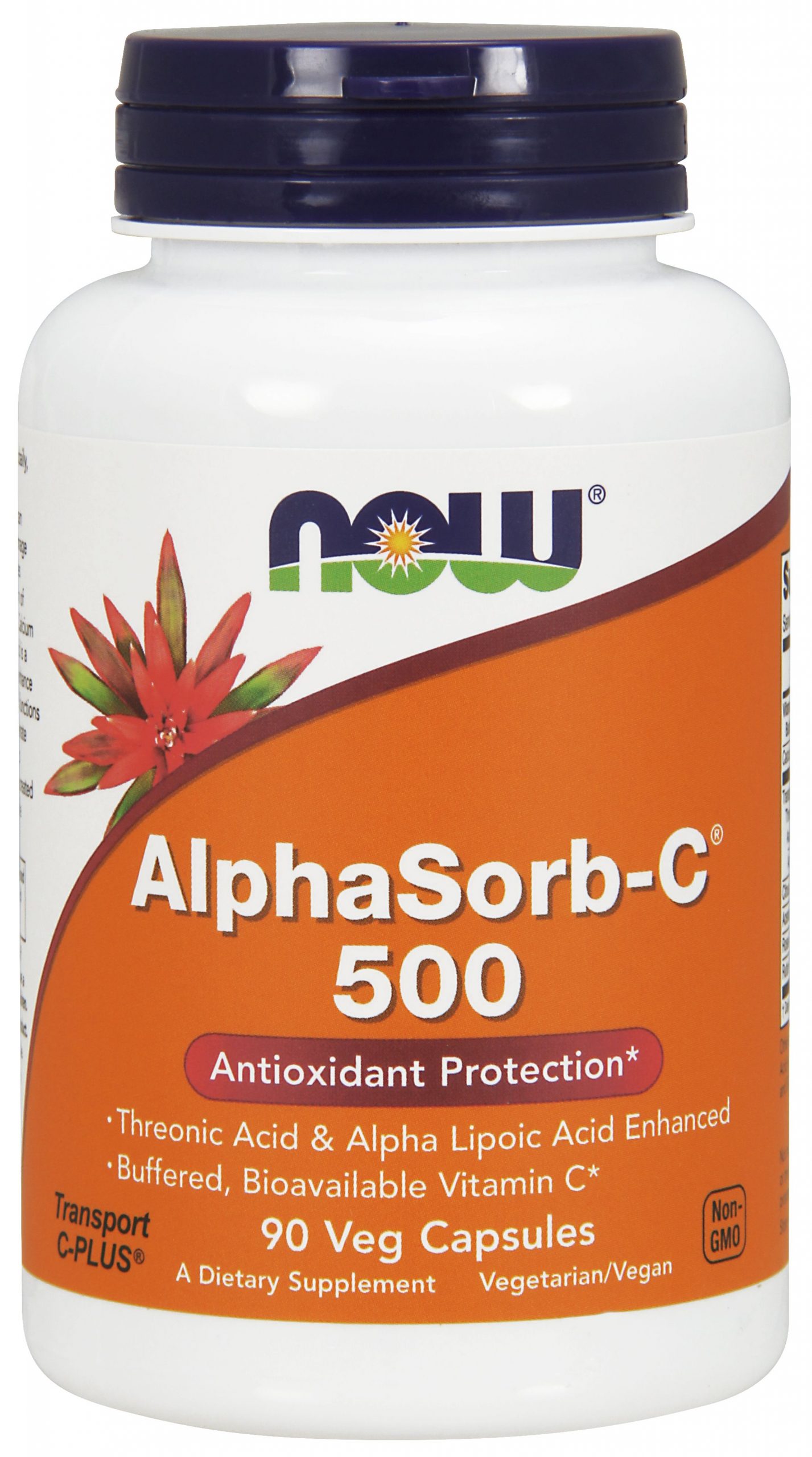 NOW Foods AlphaSorb-C™ 500 - 90 Veg Capsules