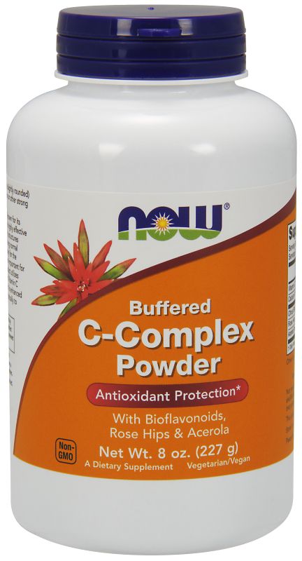 NOW Foods Vitamin C-Complex Powder - 8 oz. - Imagem 2