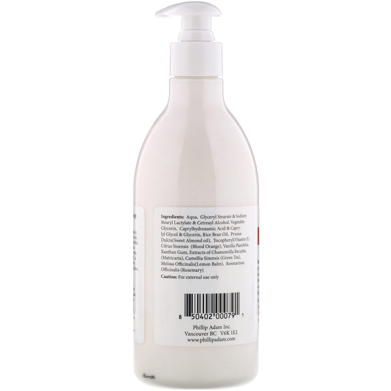 Phillip Adam, Lotion, Orange Vanilla, 13.5 fl oz (400 ml) - Imagem 2