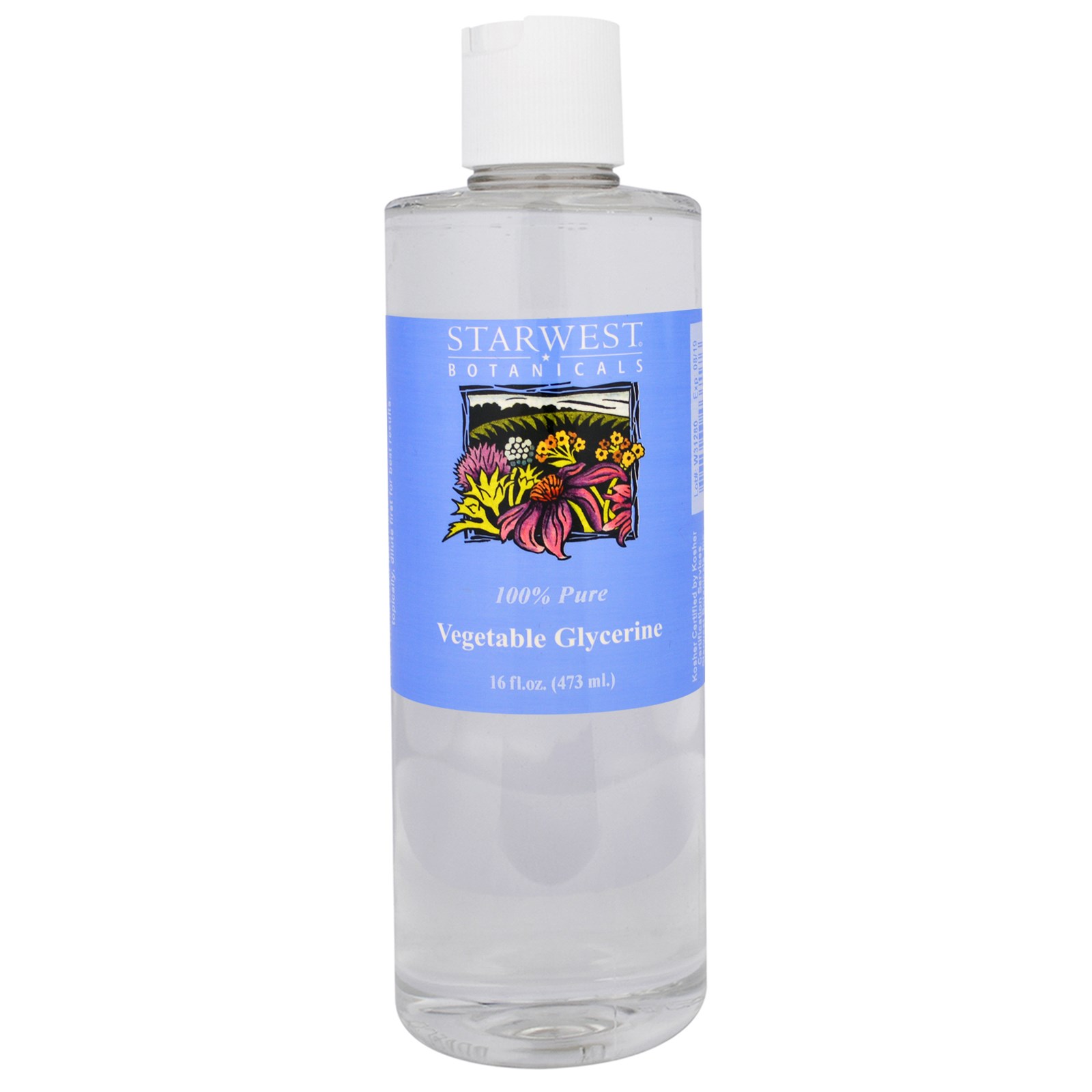 Starwest Botanicals, Glicerina Vegetal, 473 ml (16 fl oz)
