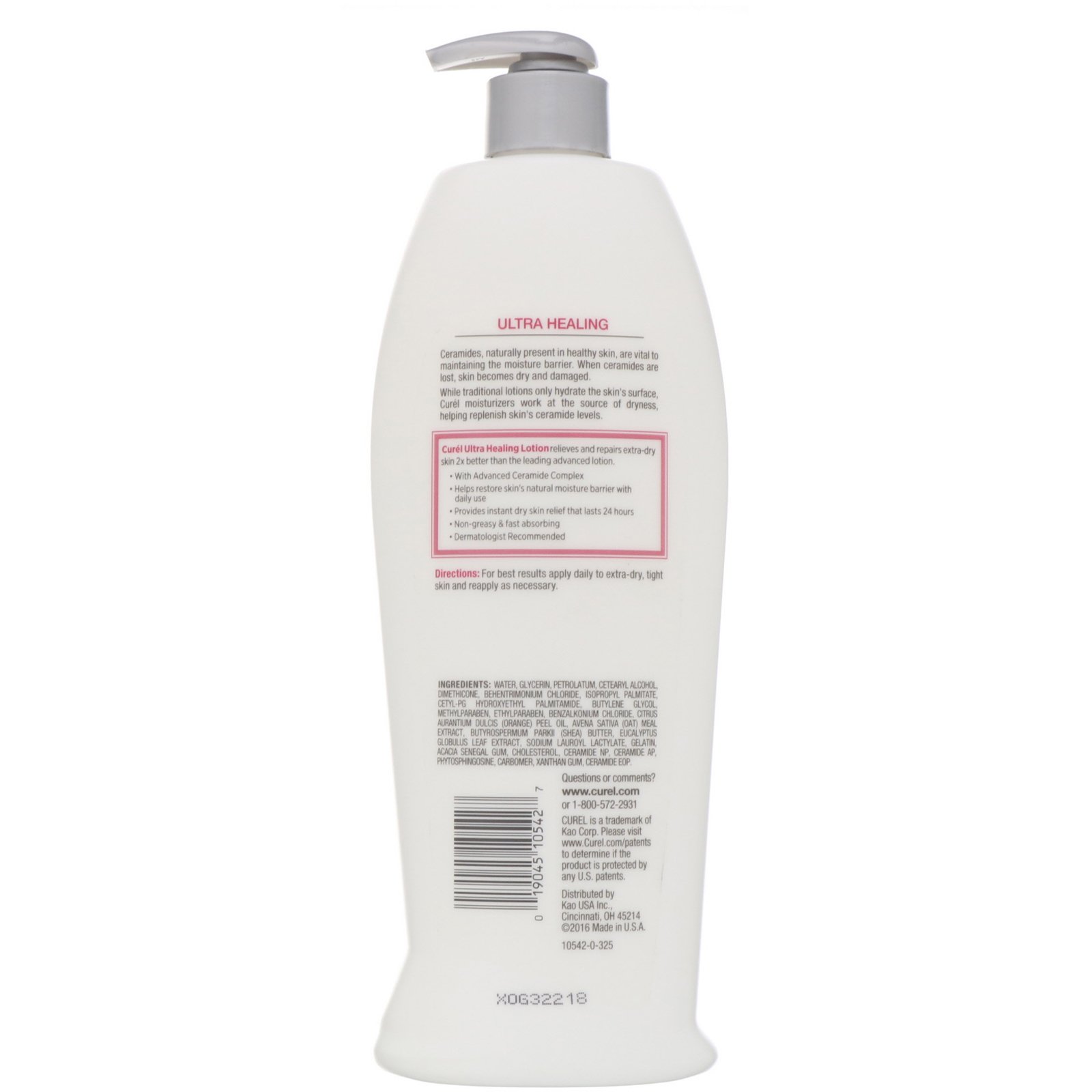 Curel, Loção de tratamento superintensivo para pele extrasseca, 20 fl oz (591 ml) - Imagem 2