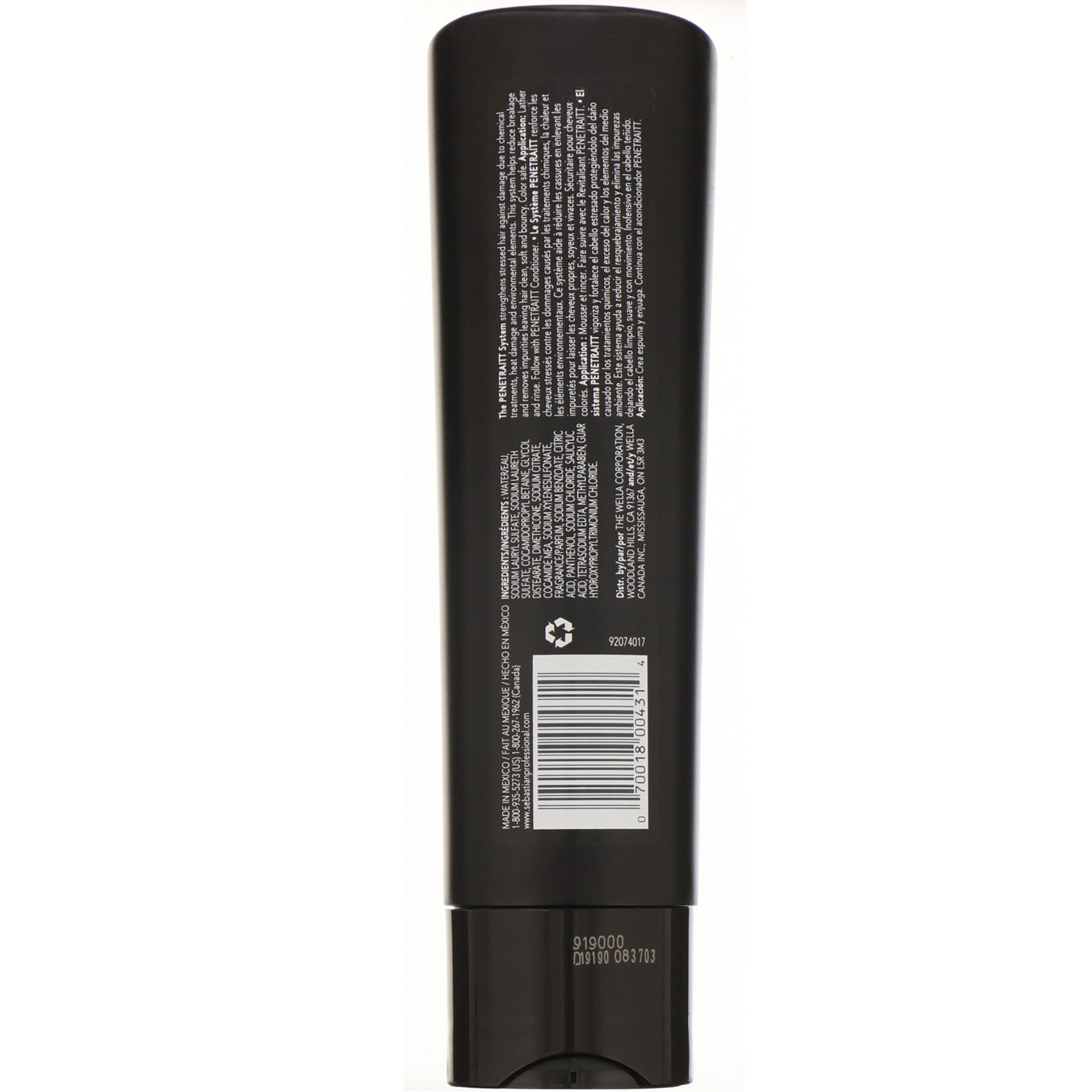 Sebastian, Shampoo Penetraitt, 250 ml - Imagem 2