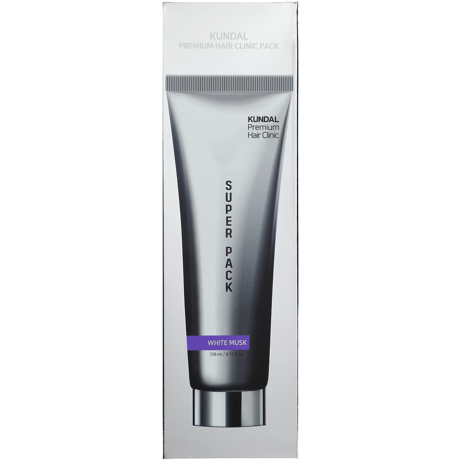 Kundal, Premium Hair Clinic, Super Pack, White Musk, 8.72 fl oz (258 ml) - Imagem 2