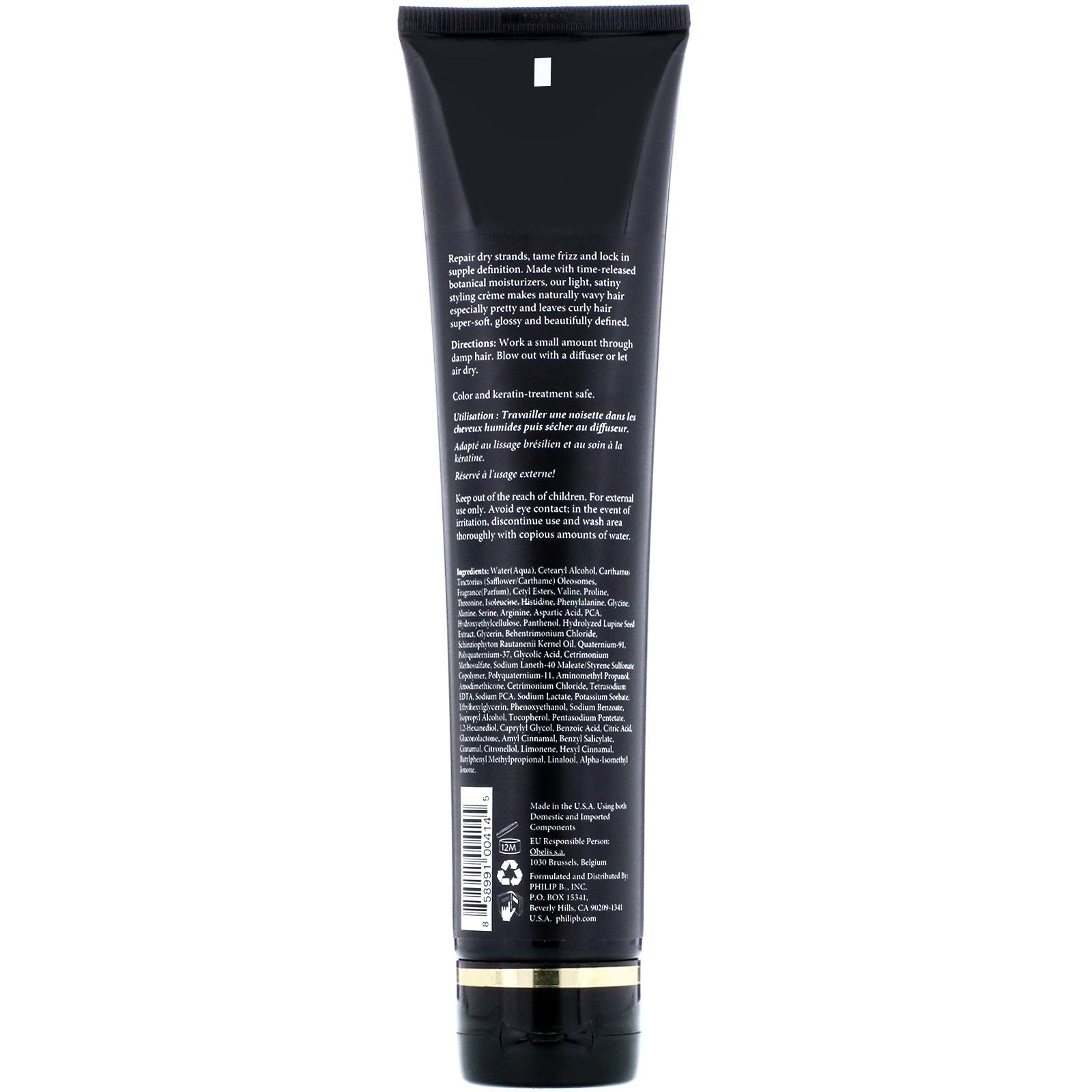 Philip B, Mega-ativador de Cachos, Oud, 178 ml (6 fl oz) - Imagem 2