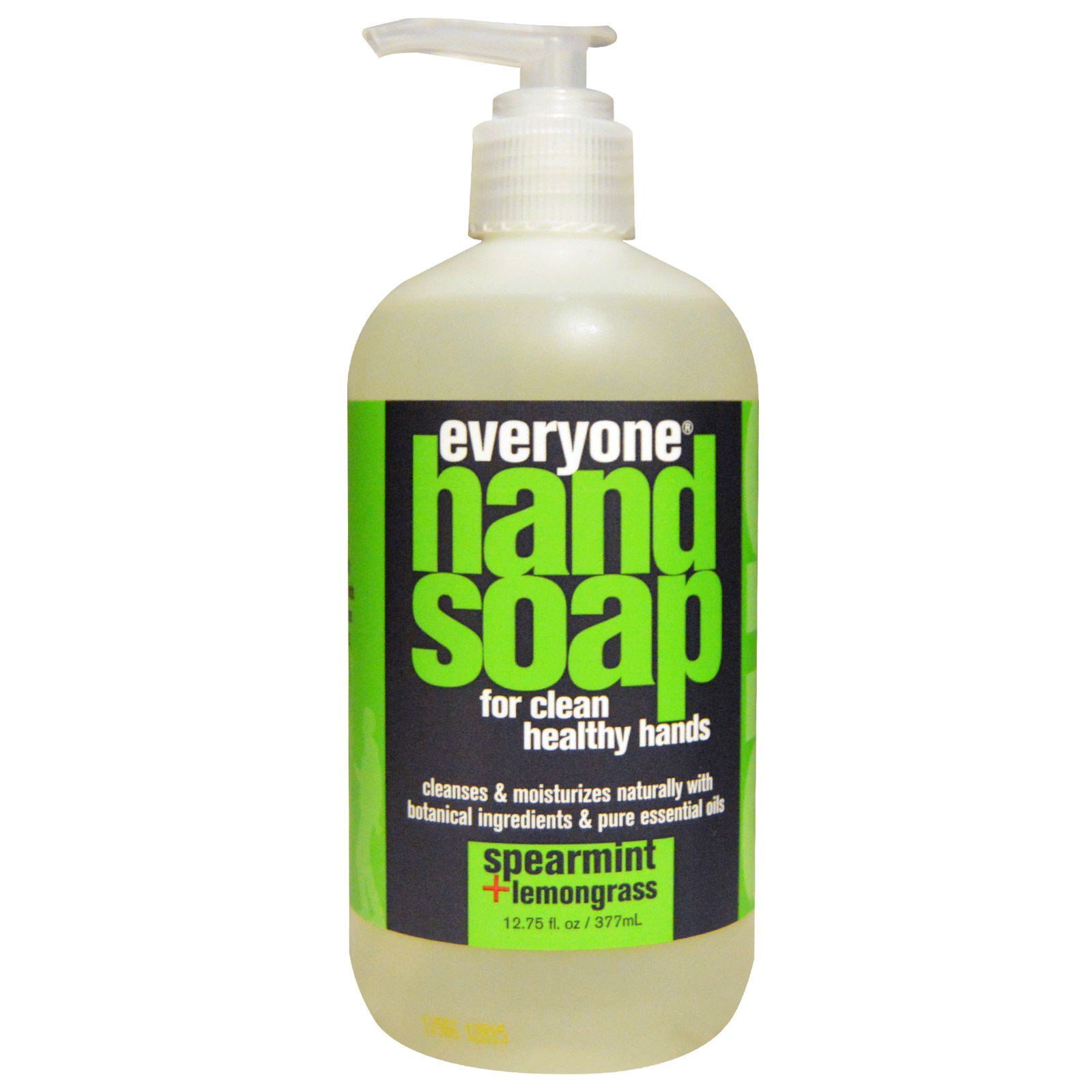 Everyone, Sabonete para as Mãos, Hortelã-Verde e Capim-Limão, 377 ml (12,75 fl oz)