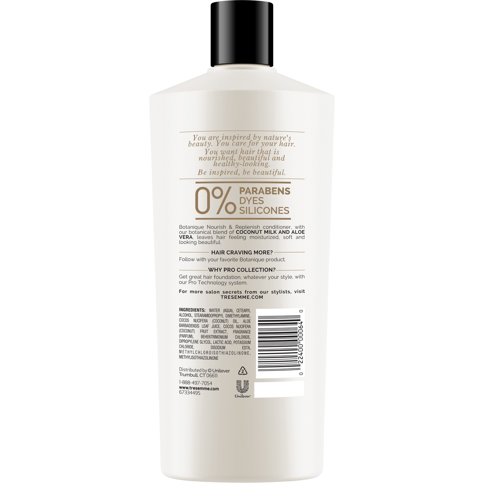Tresemme, Botanique, condicionador hidratante e revitalizador, 650 ml - Imagem 2