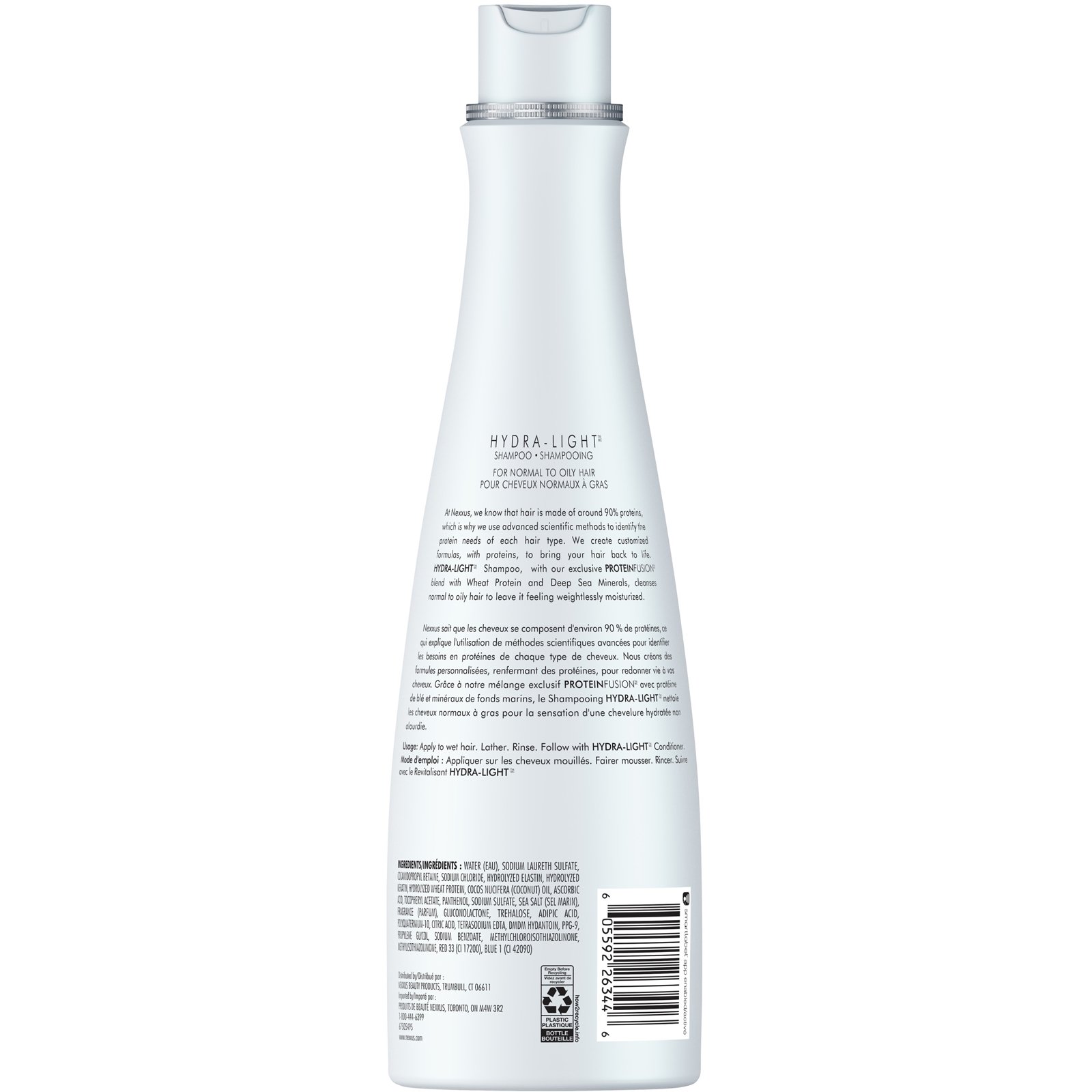 Nexxus, Shampoo Hydra-Light, Hidratação suave, 400 ml - Imagem 2