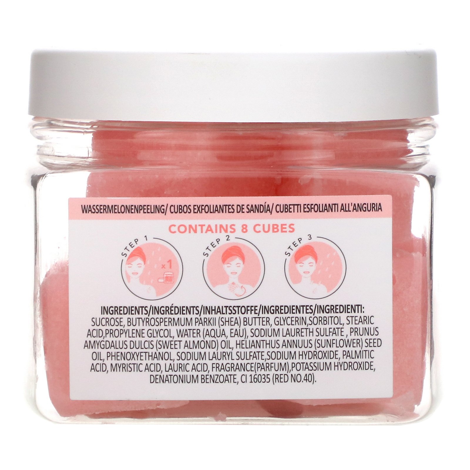 Sunday Rain, Feel Renewed, Exfoliating Cubes, Watermelon, 5.2 oz (150 g) - Imagem 2