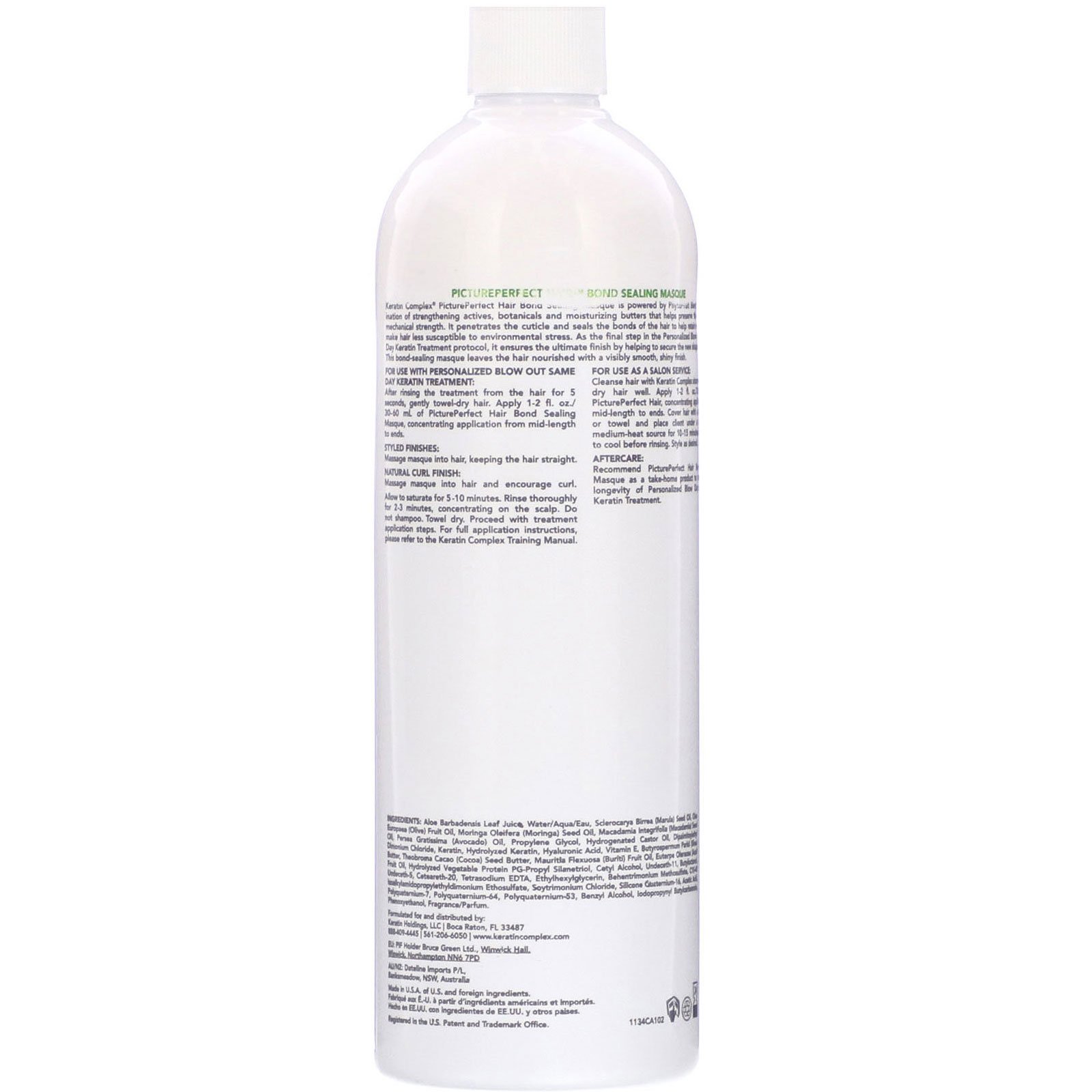 Keratin Complex, PicturePerfect Hair, Bond Sealing Masque, 16 fl oz (473 ml) - Imagem 2