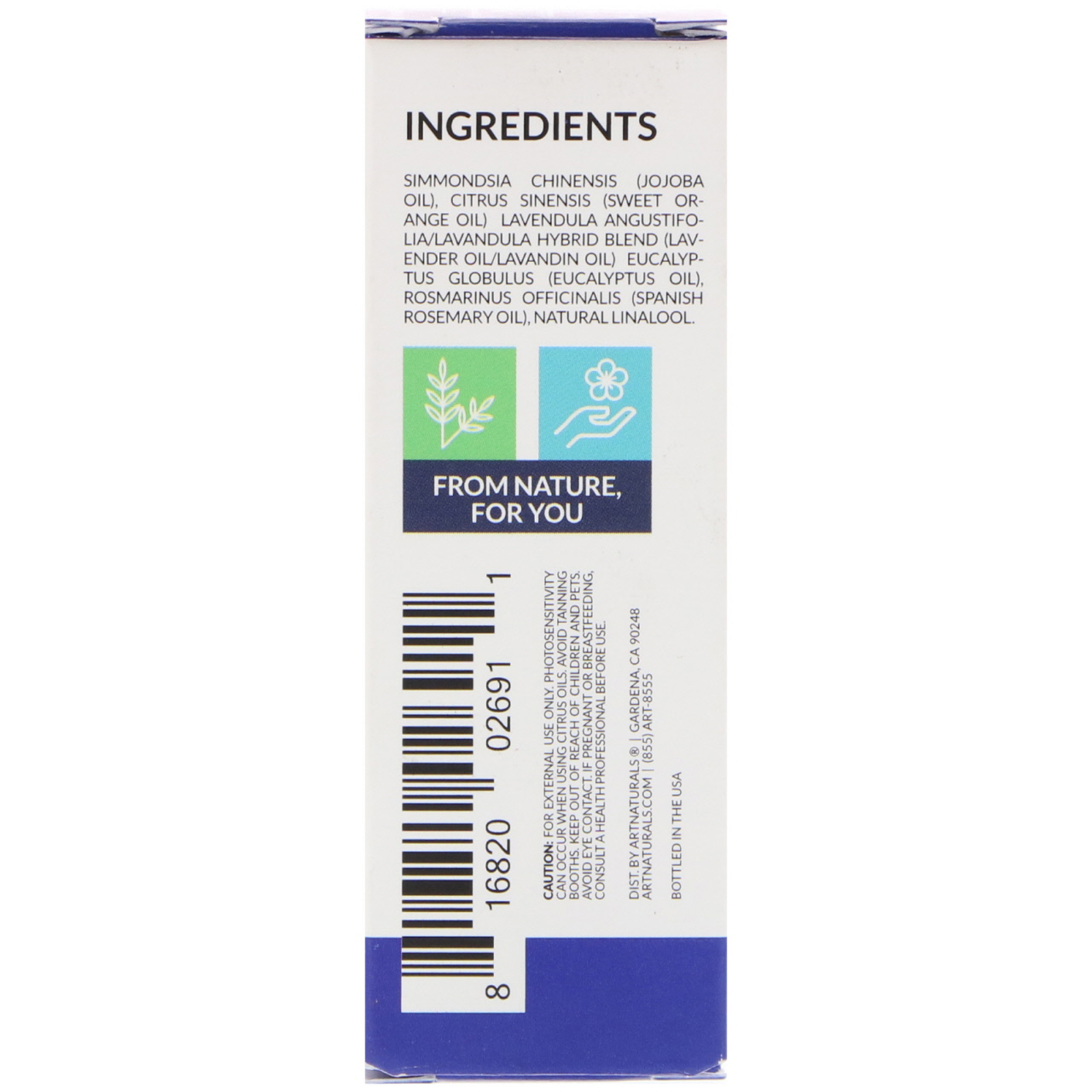 Artnaturals, Roll-On para o Sono, 10 ml (0,33 fl oz) - Imagem 2