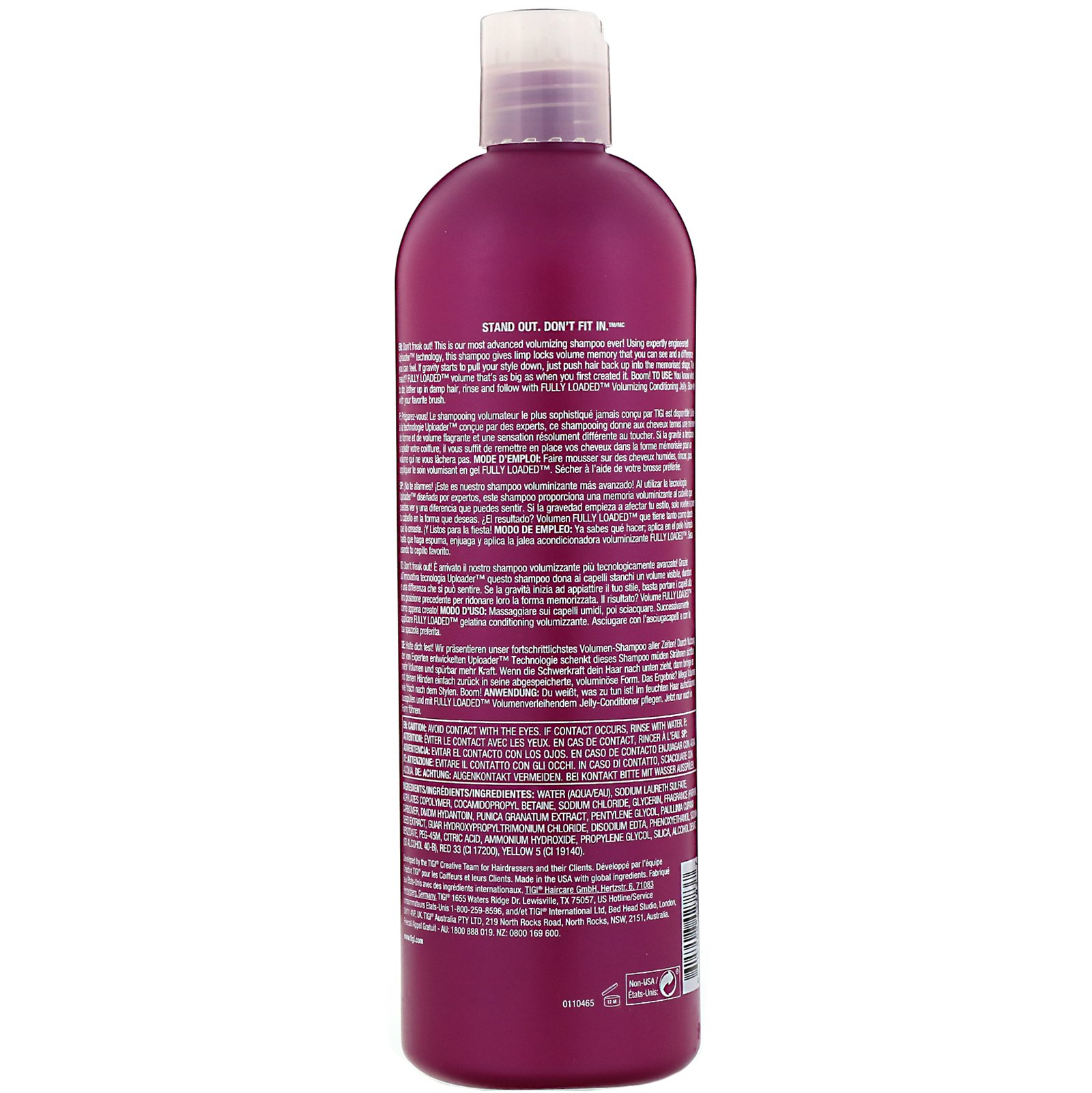 TIGI, Bed Head, Shampoo para Volume Total, 750 ml (25,36 fl oz) - Imagem 2