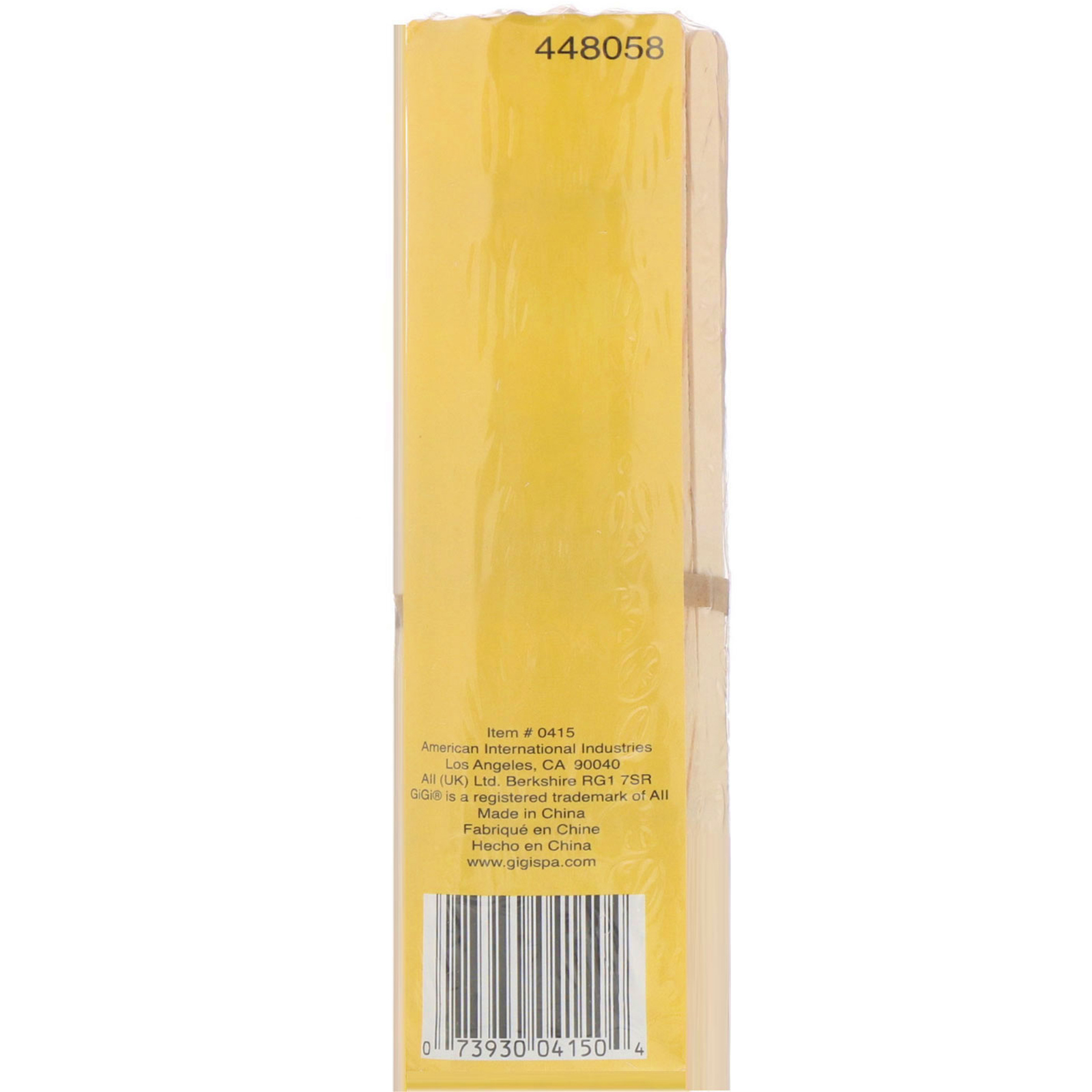 Gigi Spa, Petite Applicators for Facial Waxing, 100 Applicators - Imagem 2