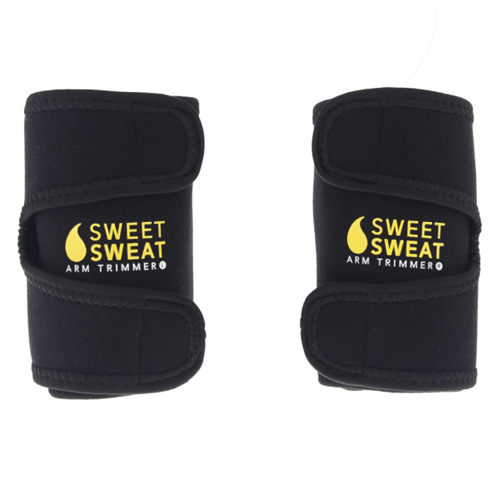 Sports Research, Protetores de Suor de Braço, Unisex Médio, Amarelo, 1 Par - Imagem 3
