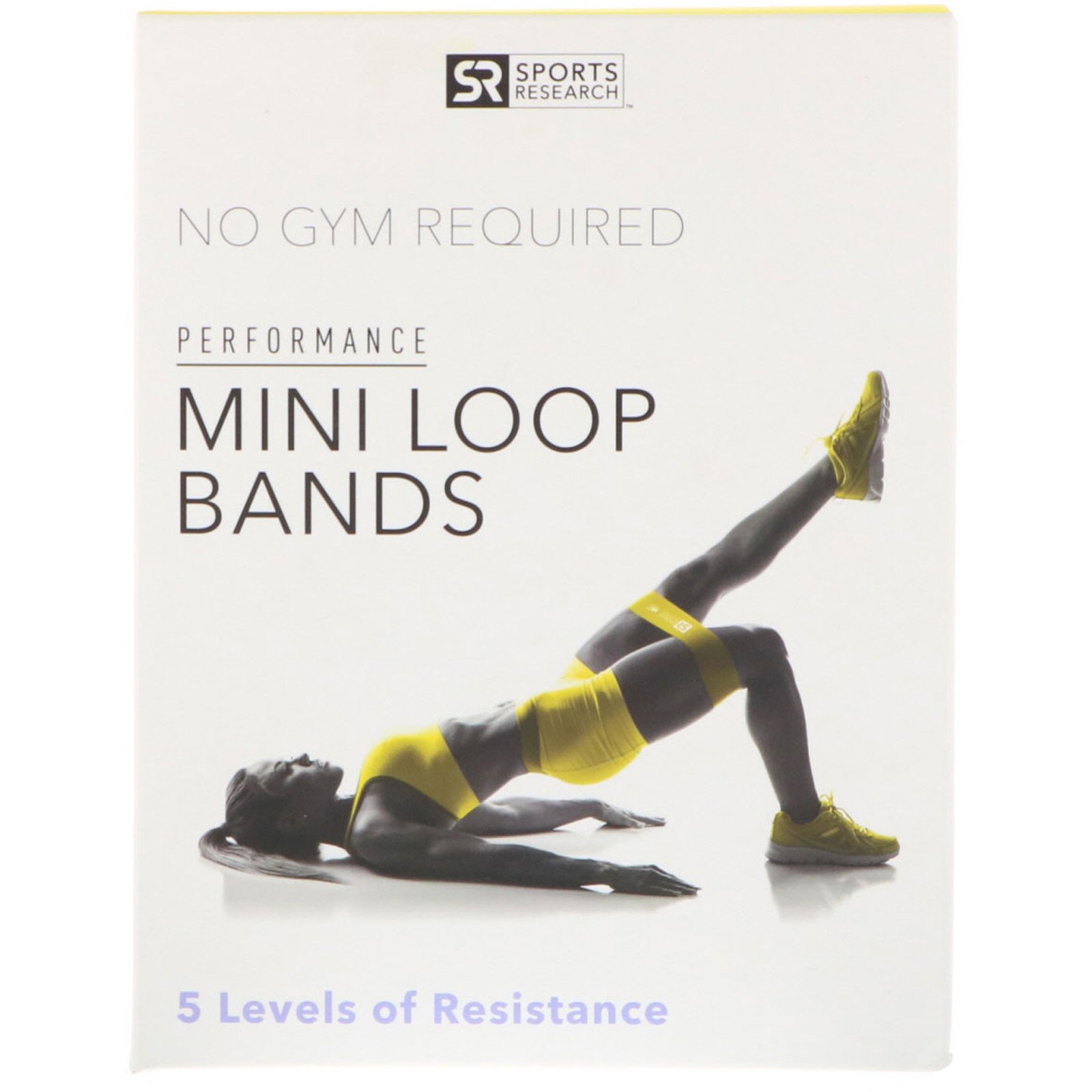 Sports Research, Mini Faixas Elásticas, 5 Faixas Elásticas - Imagem 2