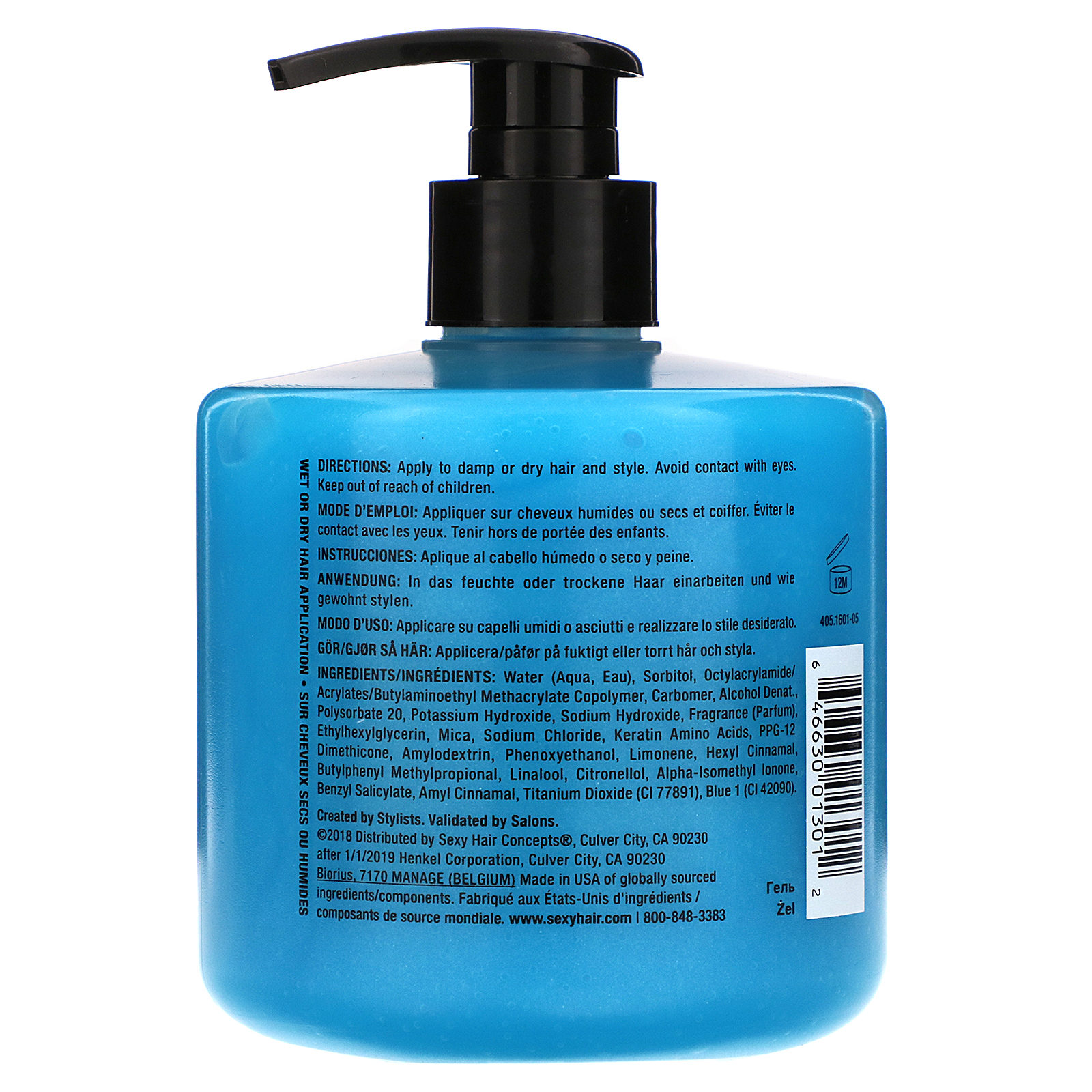 Sexy Hair, Style Sexy Hair, Hard Up Hard Holding Gel, 16.9 fl oz (500 ml) - Imagem 2