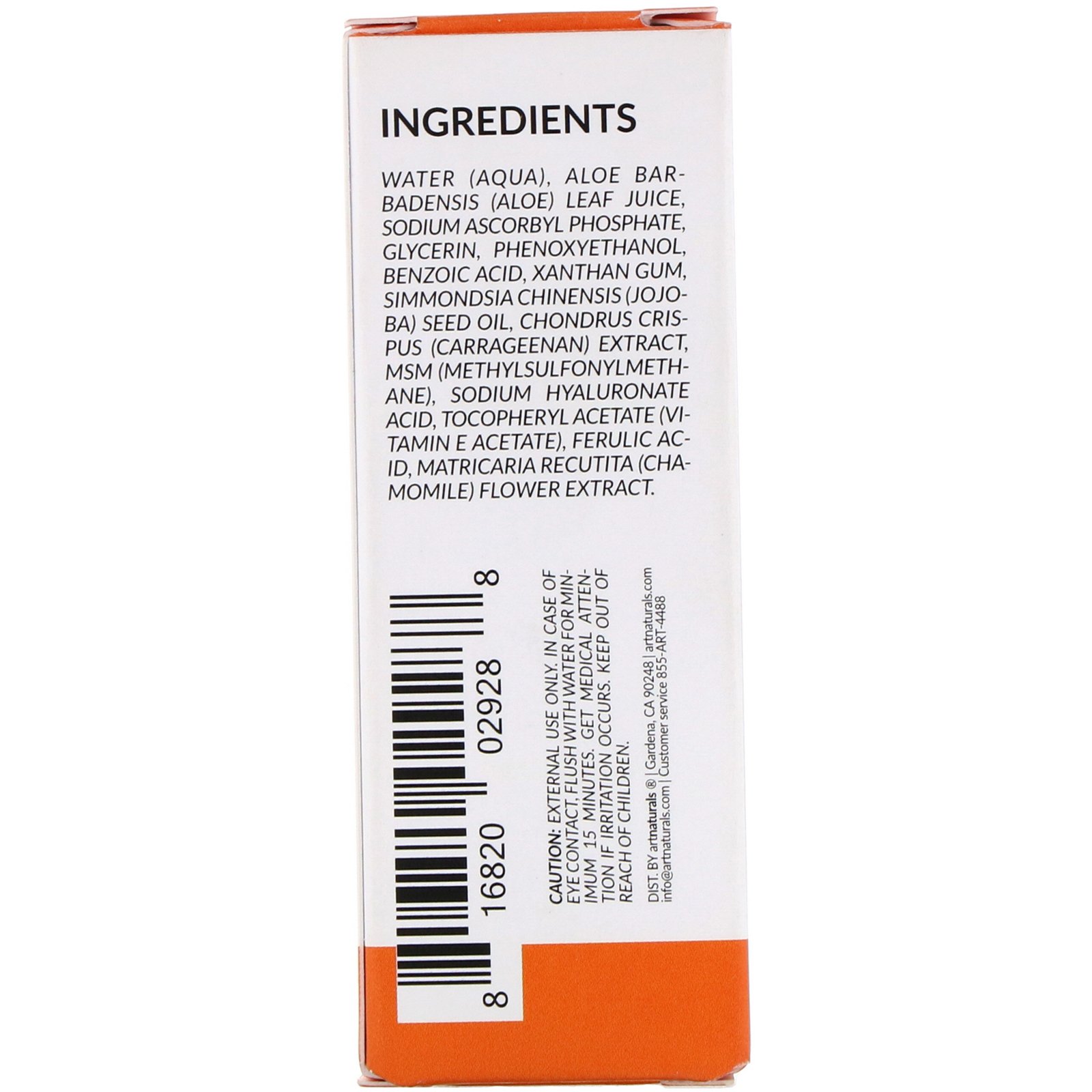 Artnaturals, Soro da Vitamina C, 10 ml (0,33 fl oz) - Imagem 2