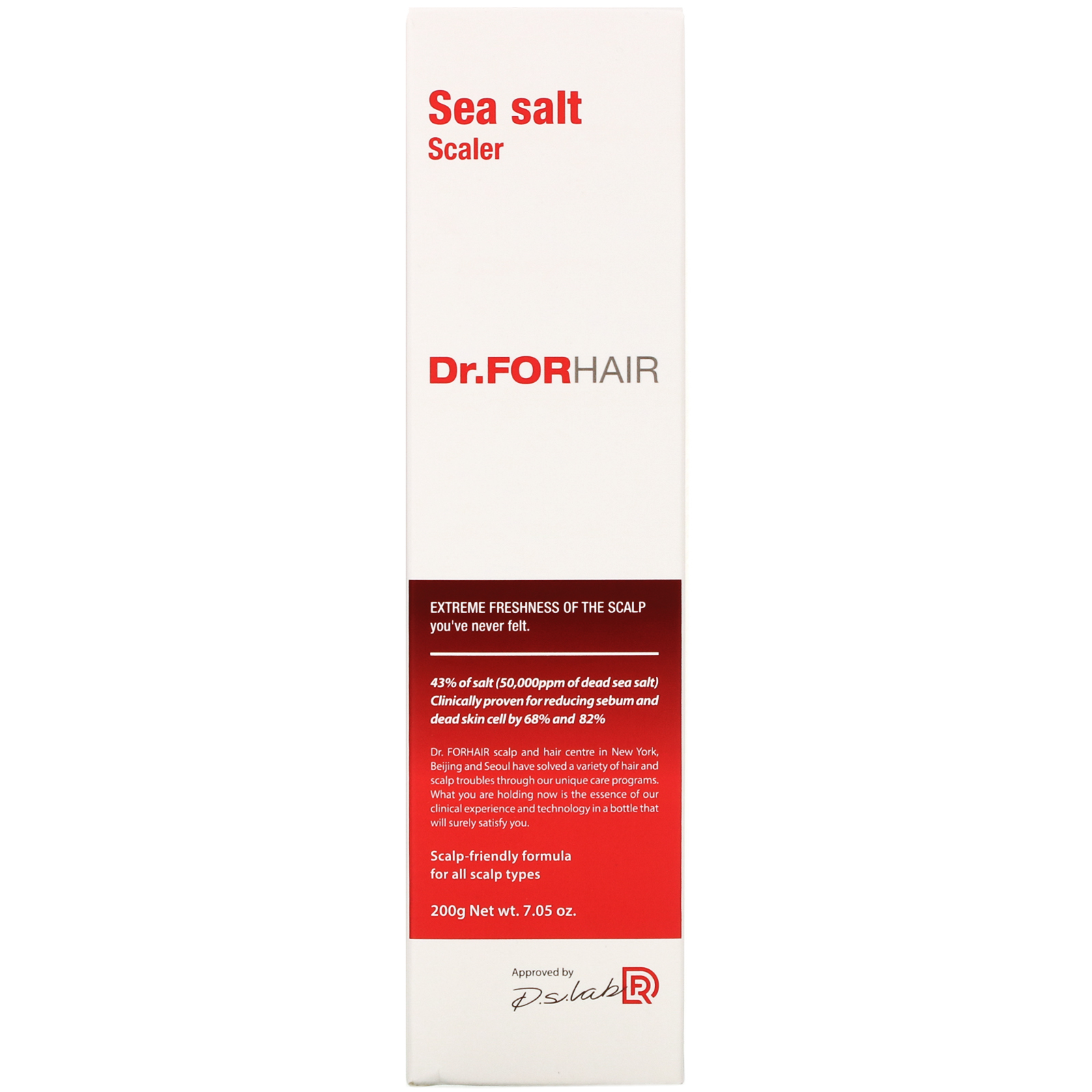 Dr.ForHair, Sea Salt Scaler, 7.05 oz (200 g) - Imagem 2