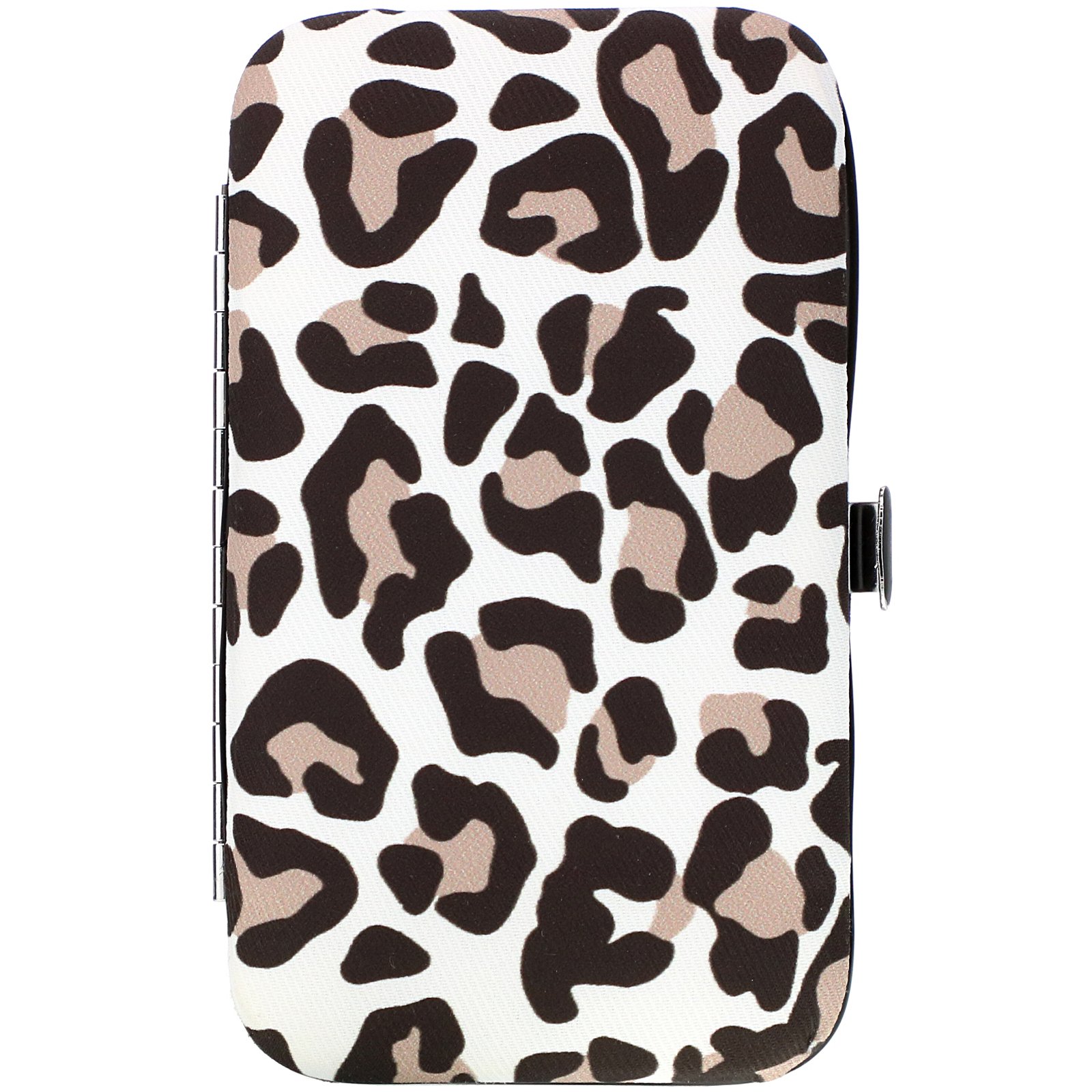 The Vintage Cosmetic Co., Manicure Purse, Leopard Print, 1 Kit - Imagem 4