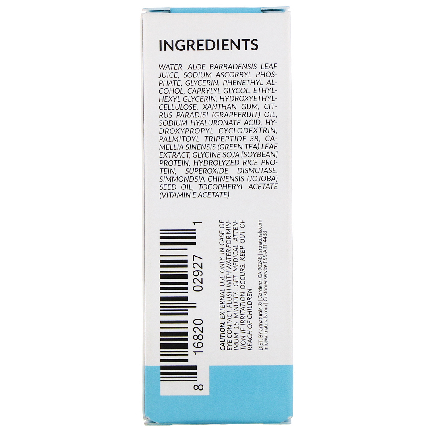 Artnaturals, Soro Hialurônico, 10 ml (0,33 fl oz) - Imagem 2