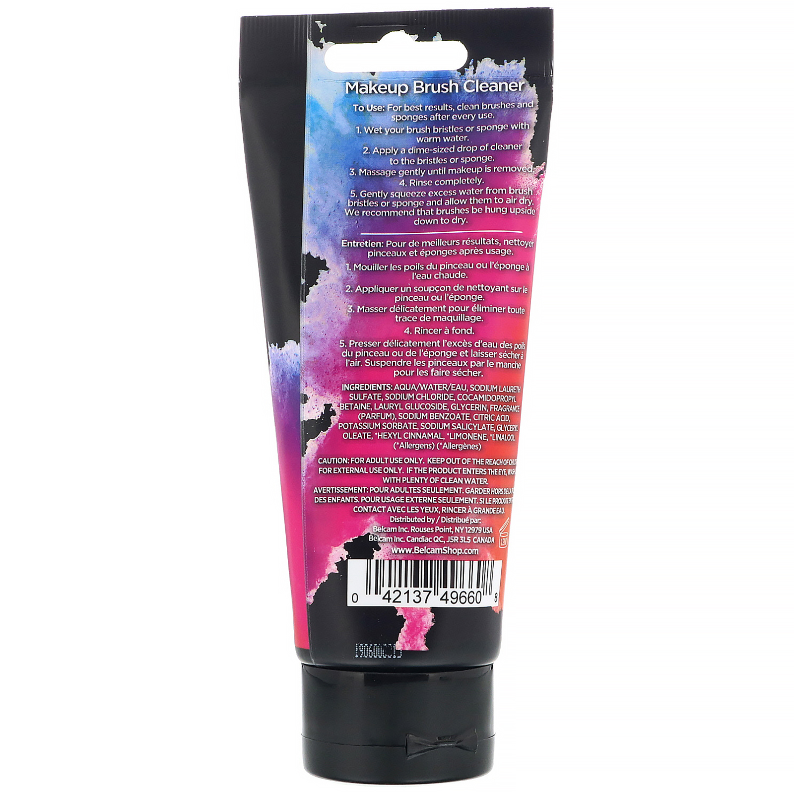 Denco, Loção de Limpeza de Pincel de Maquiagem, 120 ml (4,1 fl oz) - Imagem 2
