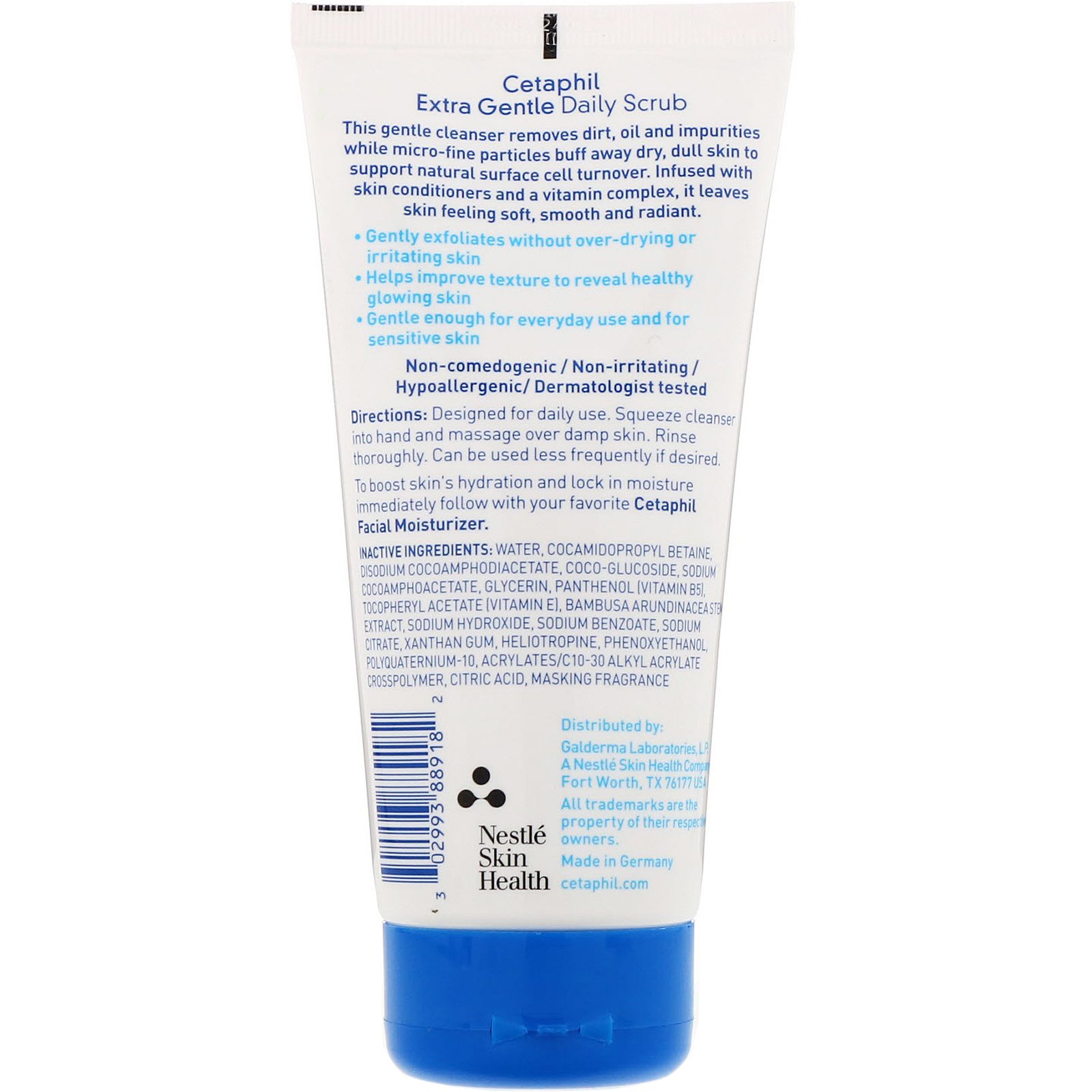 Cetaphil, Extra suave, esfoliante diário, 178 ml - Imagem 2