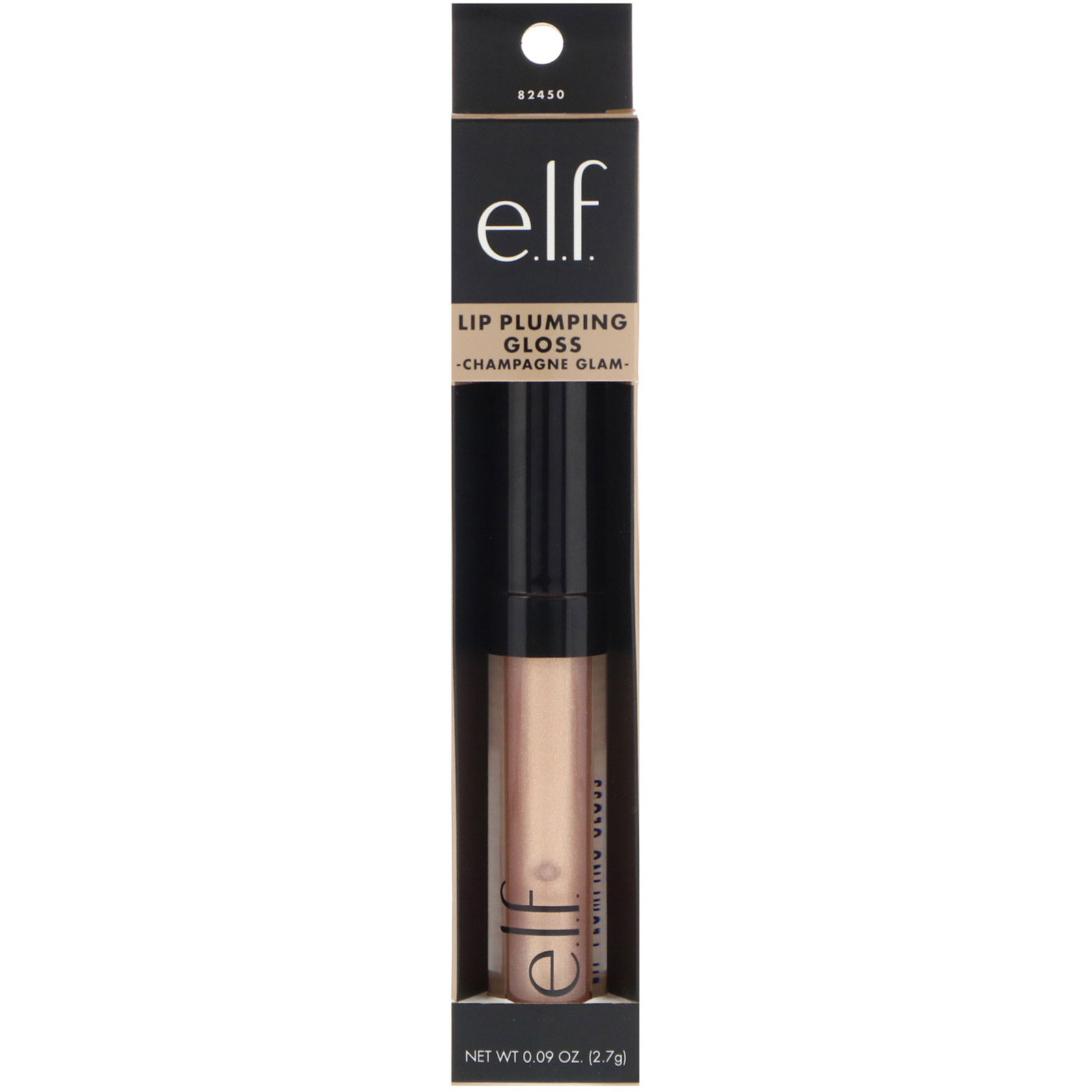 E.L.F., Lip Plumping Gloss, Champagne Glam, 0.09 fl oz (2.7 g) - Imagem 2