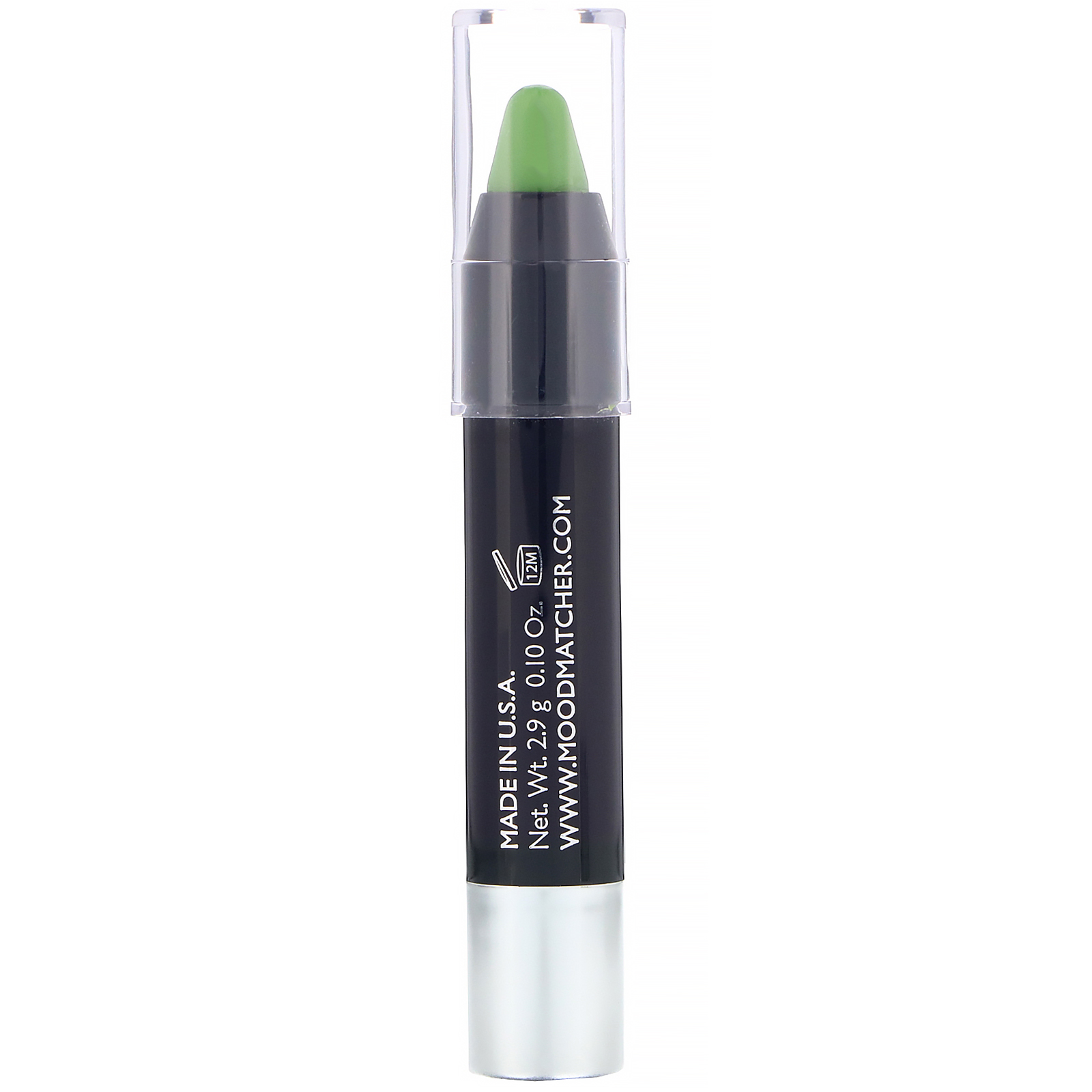 MOODmatcher, Twist Stick, Cor para os Lábios, Verde, 2,9 g (0,10 oz) - Imagem 2