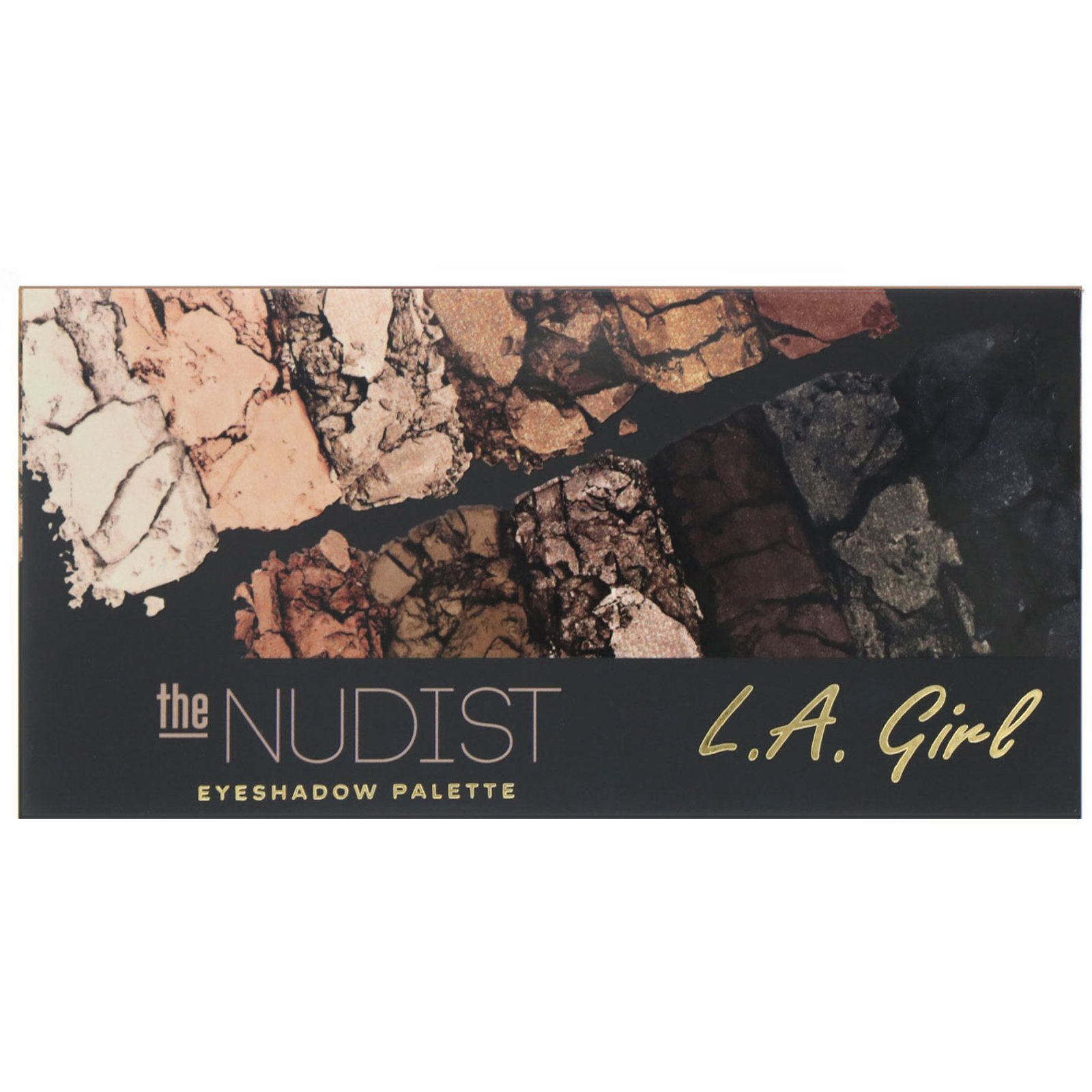L.A. Girl, Paleta de sombra, The Nudist, 1 g cada - Imagem 2