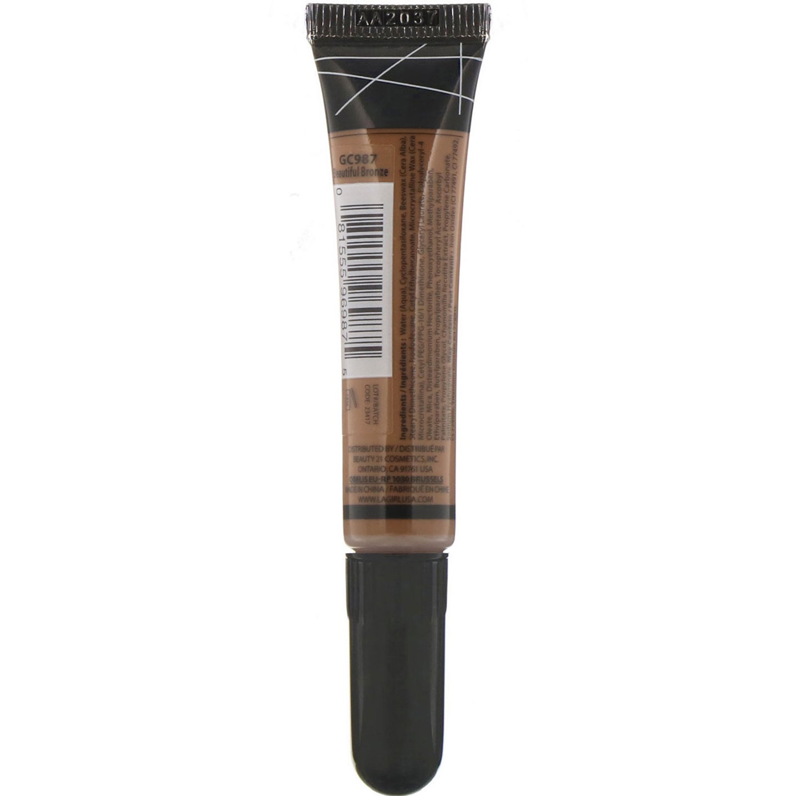 L.A. Girl, Corretivo Pro Conceal HD, bronzeado bonito, 0,28 oz (8 g) - Imagem 2