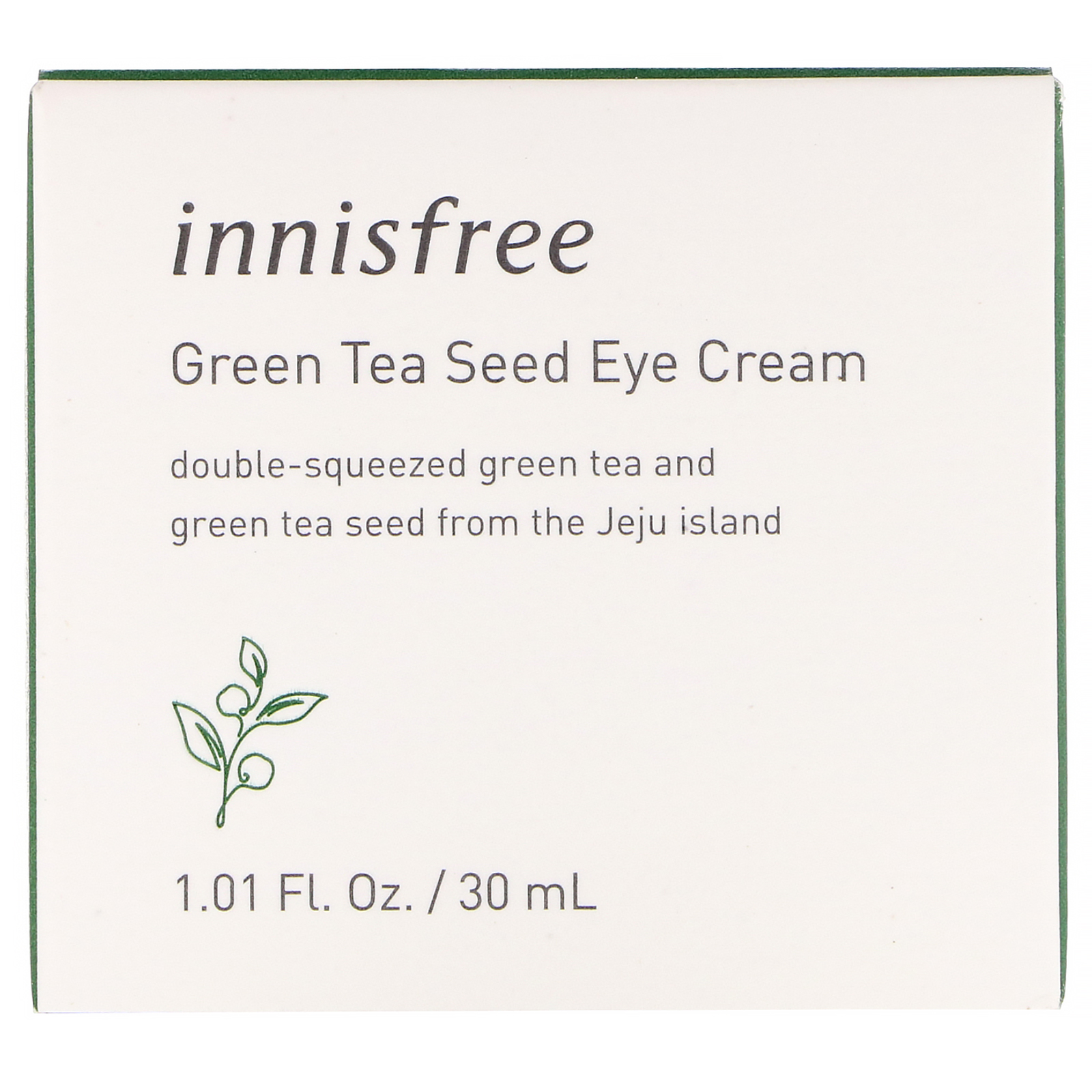 Innisfree, Creme de Semente de Chá Verde para os Olhos, 1,01 fl oz (30 ml) - Imagem 2