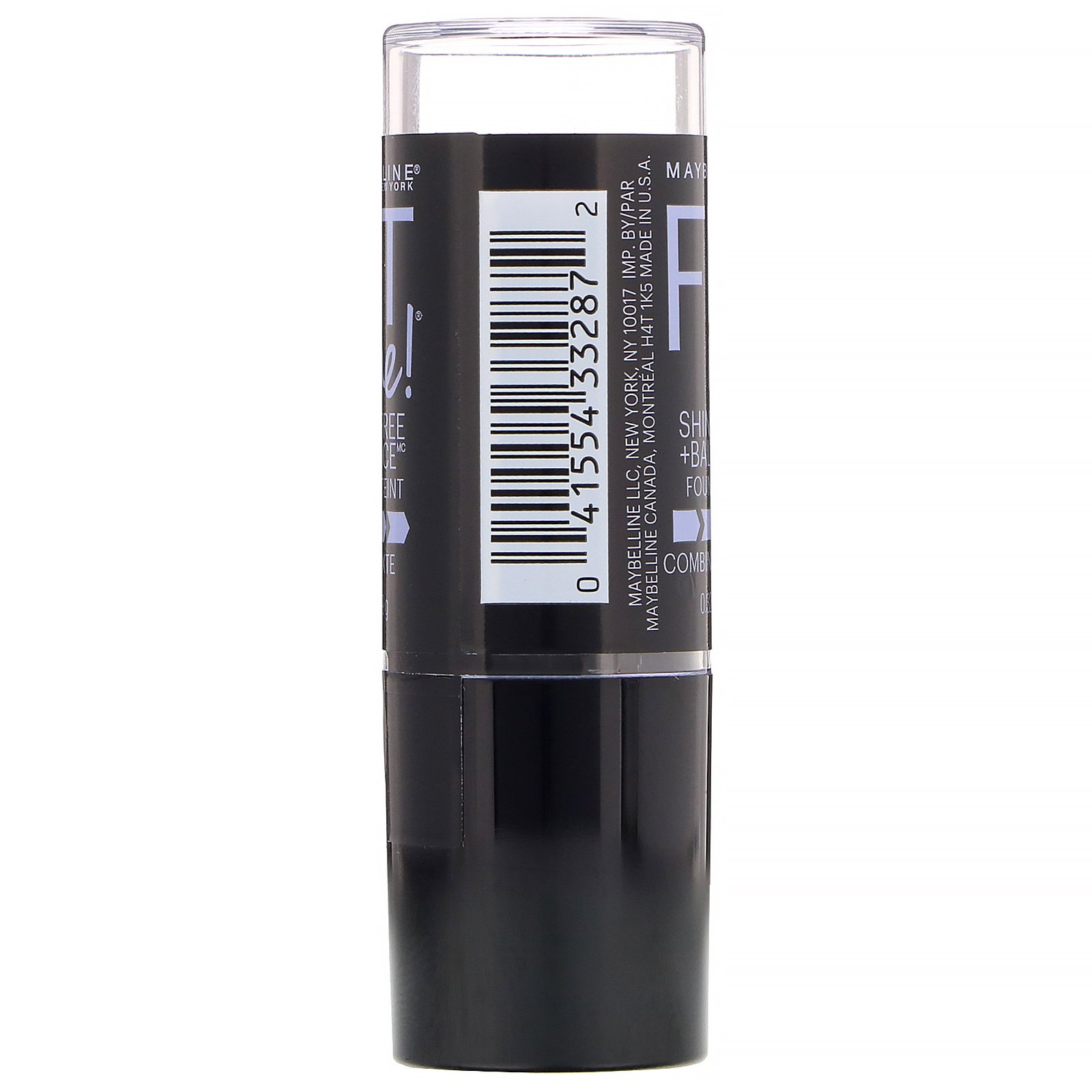 Maybelline, Fit Me, base em bastão Shine-Free + Balance, 220 Natural Beige, 9 g - Imagem 2