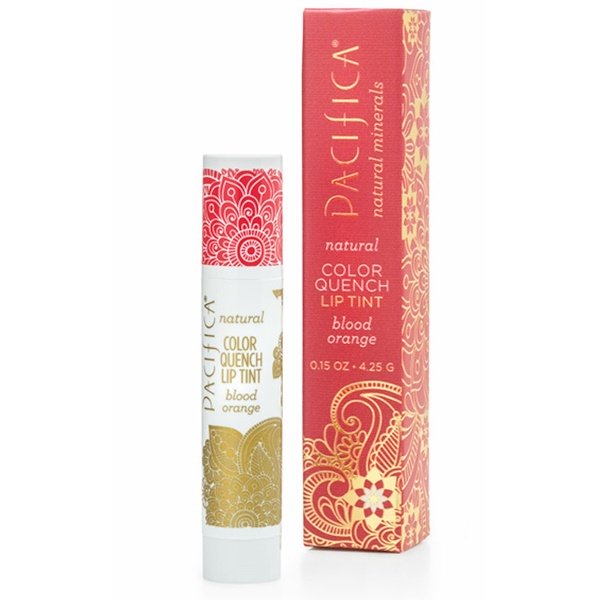 Pacifica, Batom Líquido Color Quench Natural, Laranja Vermelha, 0,15 oz (4,25 g)