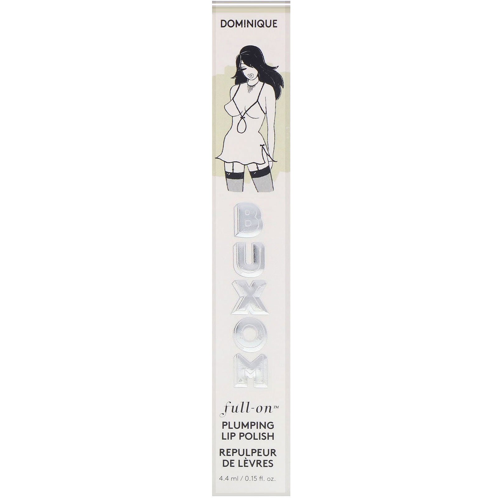 Buxom, Full-On, Plumping Lip Polish, Dominique, 0.15 fl oz (4.4 ml) - Imagem 2