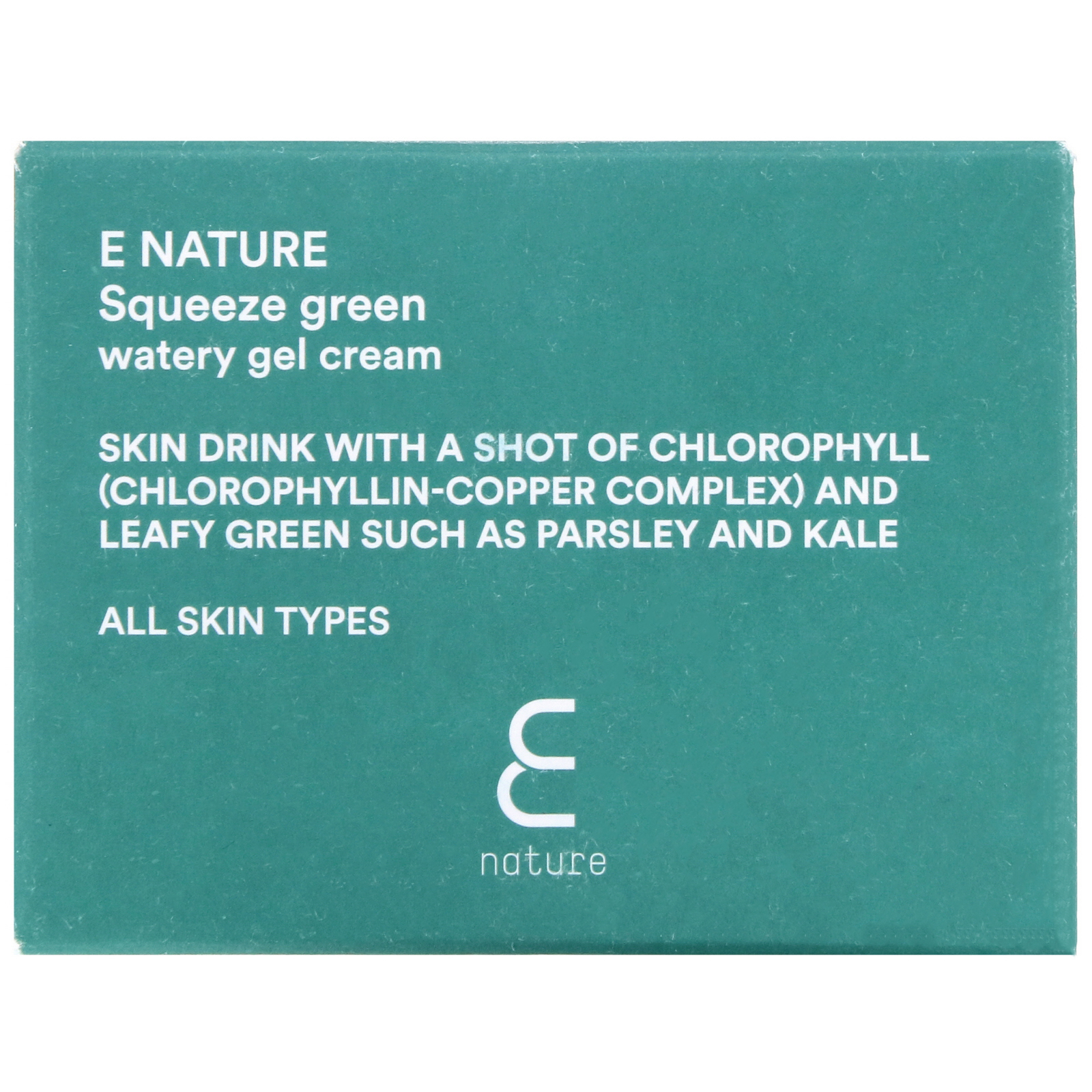 E-Nature, Squeeze Green, Creme em Gel Aquoso, 50 ml (1,6 fl oz) - Imagem 2