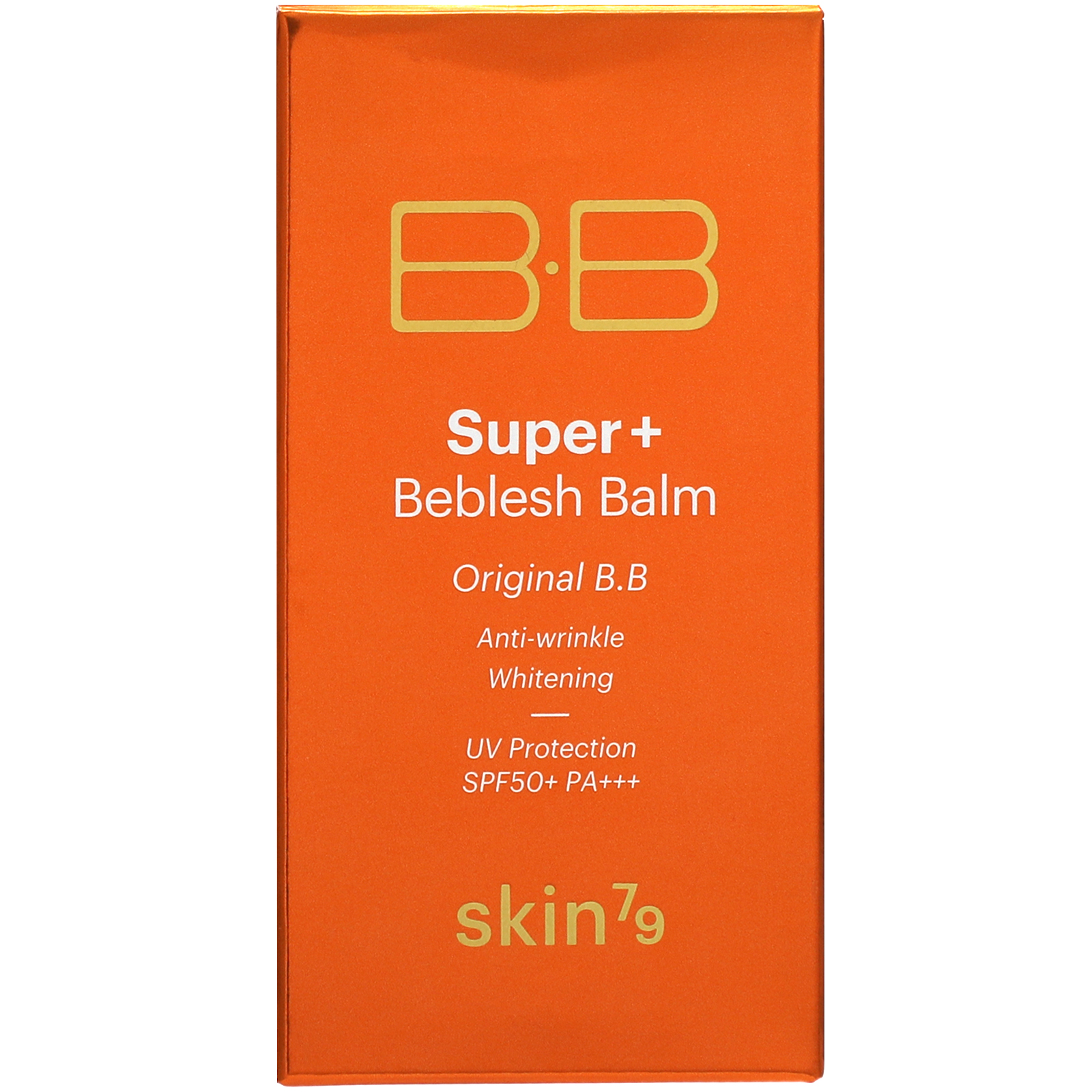 Skin79, Super+ Beblesh Balm, Original B.B, SPF 50+, PA+++, Orange, 40 ml - Imagem 2