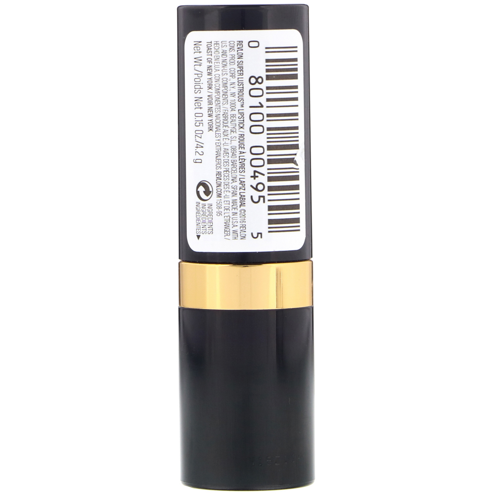 Revlon, Batom em creme Super Lustrous, Toast of New York 325, 4,2 g - Imagem 2
