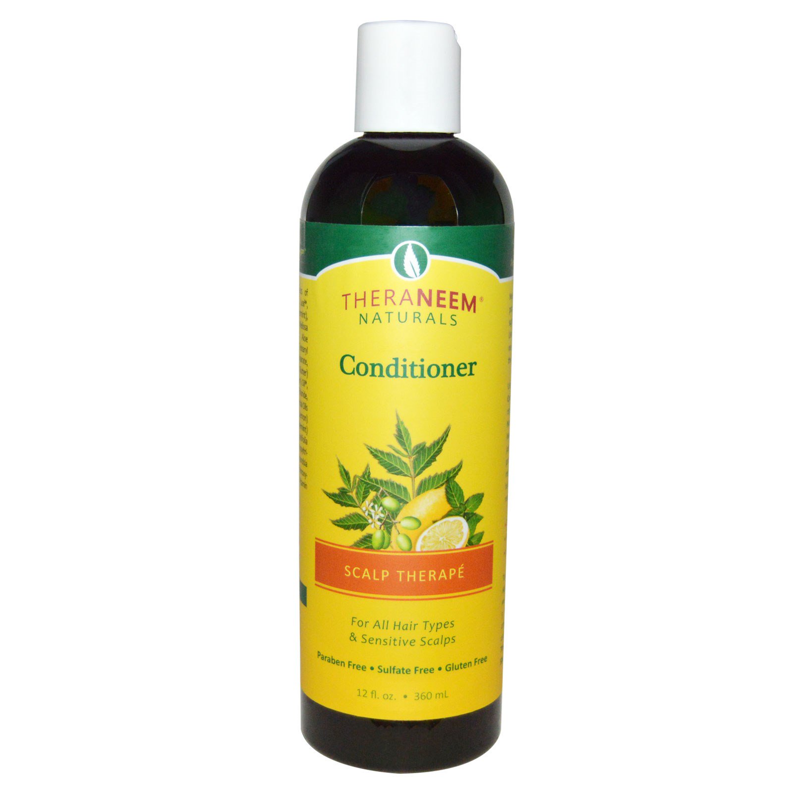 Organix South, TheraNeem Naturais, Condicionador, Terapia do Couro Cabeludo, 360 ml (12 fl oz)