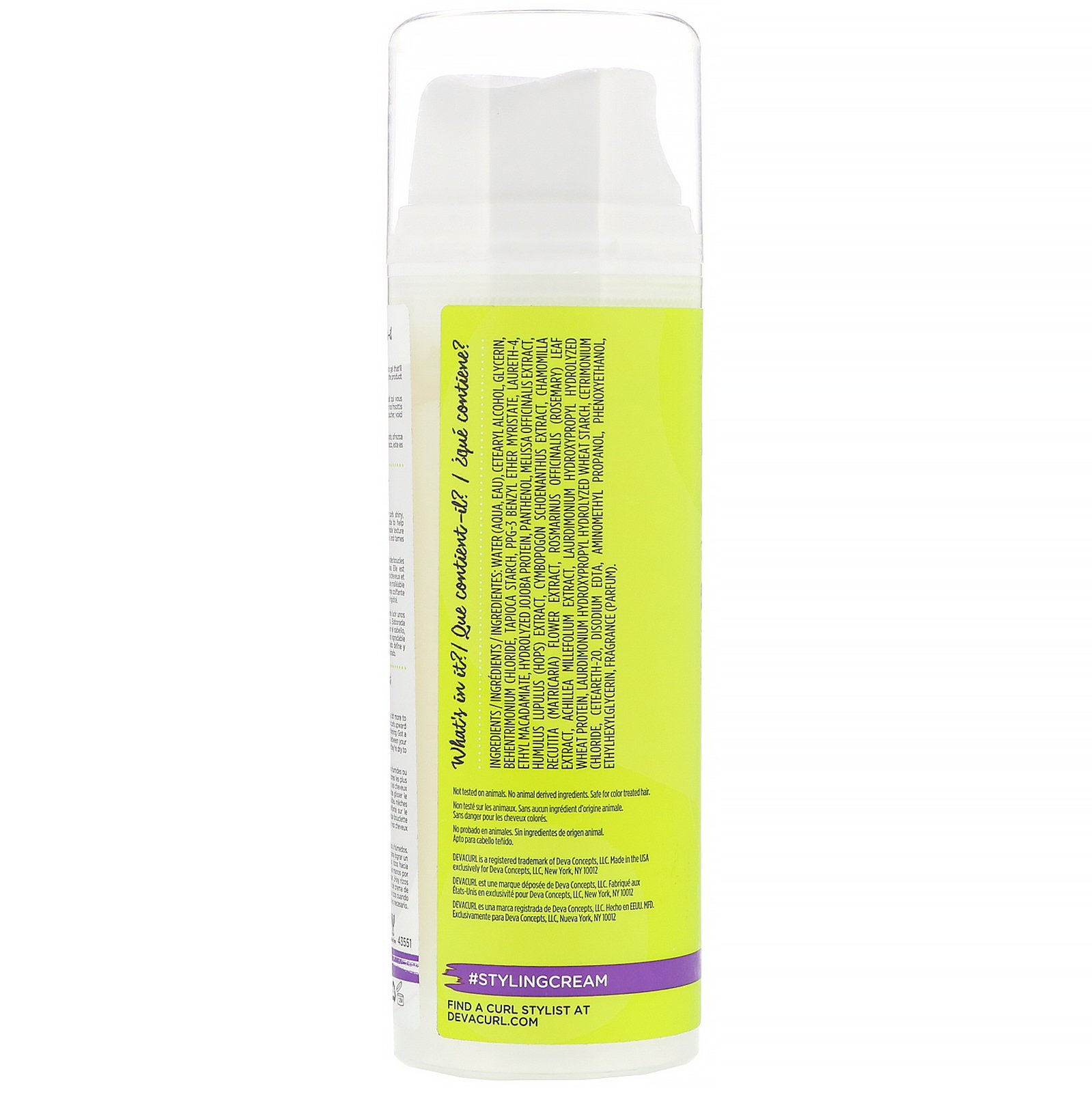 DevaCurl, Creme para pentear, Definidor de cachos, Definição e controle, 150 ml - Imagem 2
