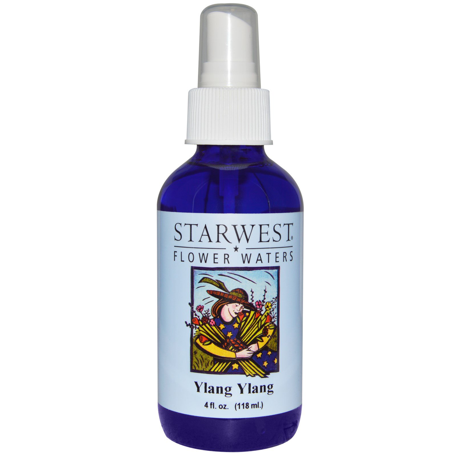 Starwest Botanicals, Águas de Flores, Ylang-Ylang, 118 ml (4 fl oz)