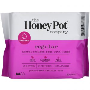 Comprar the honey pot company, herbal-infused pads with wings, regular, 20 count preço no brasil absorventes cuidados pessoais & beleza suplemento importado loja 57 online promoção -